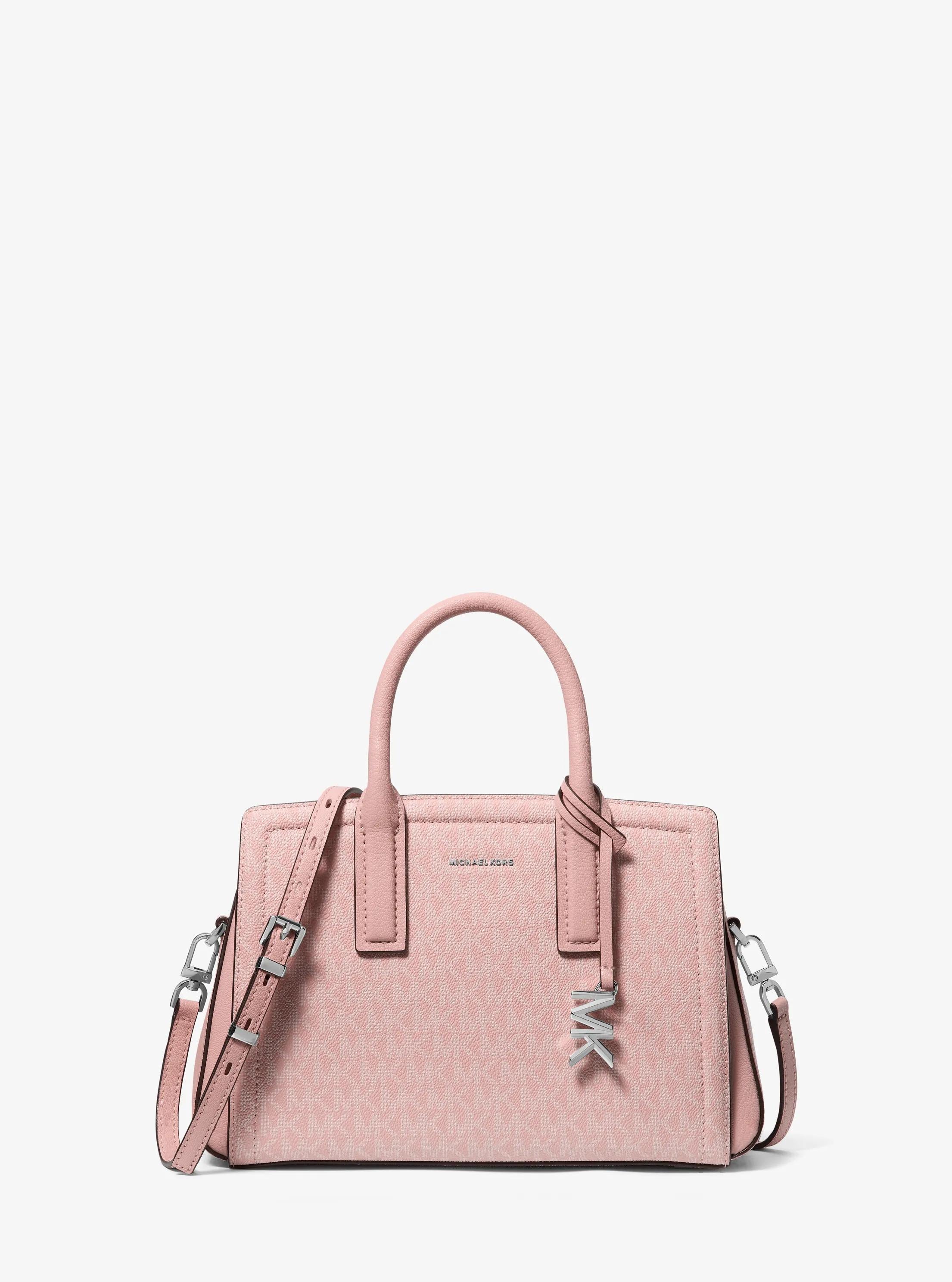 Laila Small Signature Logo Satchel Designer Handbag Fashion Shoulder Bag