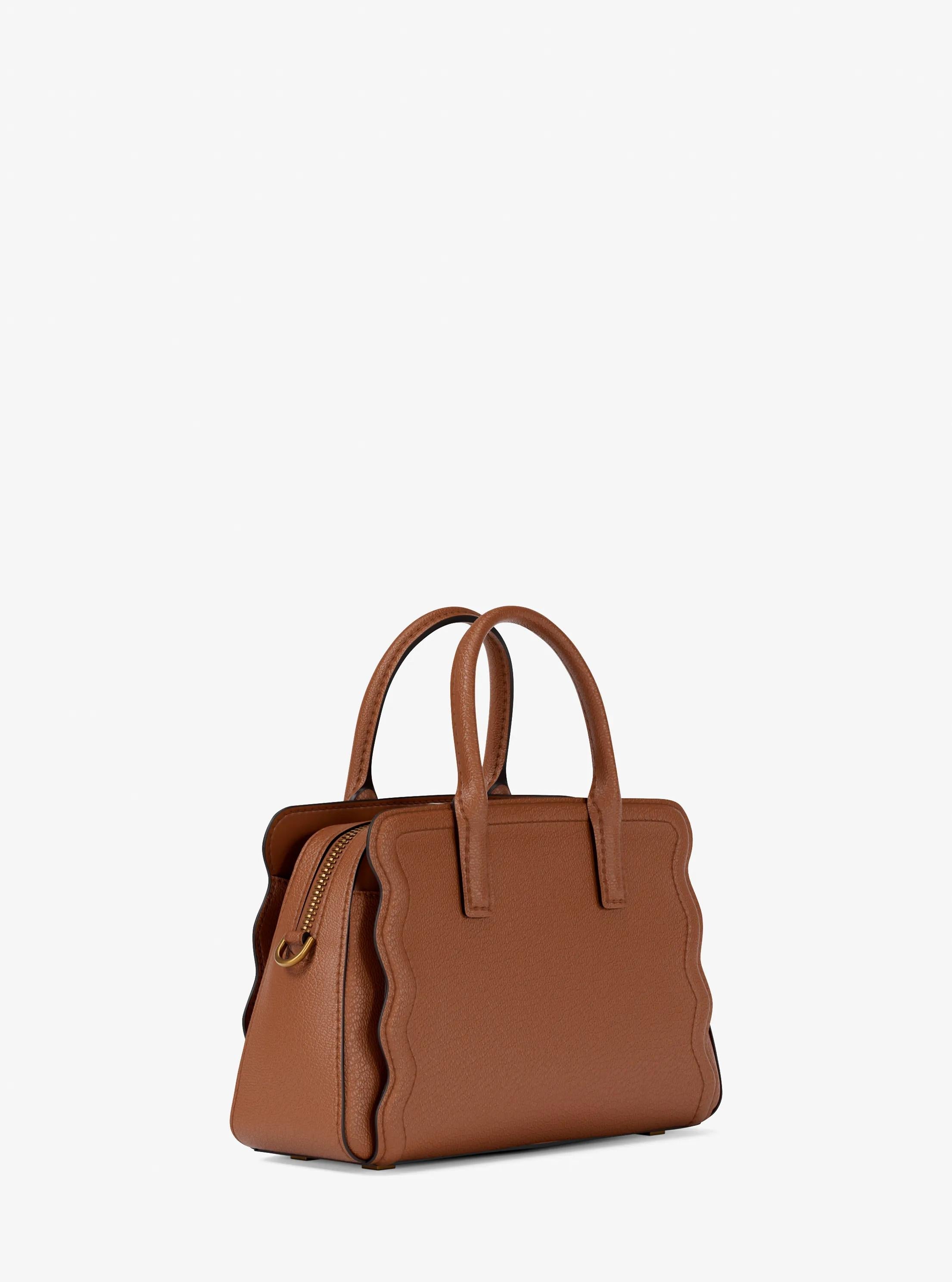 Laila Extra-Small Pebbled Leather Convertible Crossbody Bag Designer Handbag Fashion Shoulder Bag