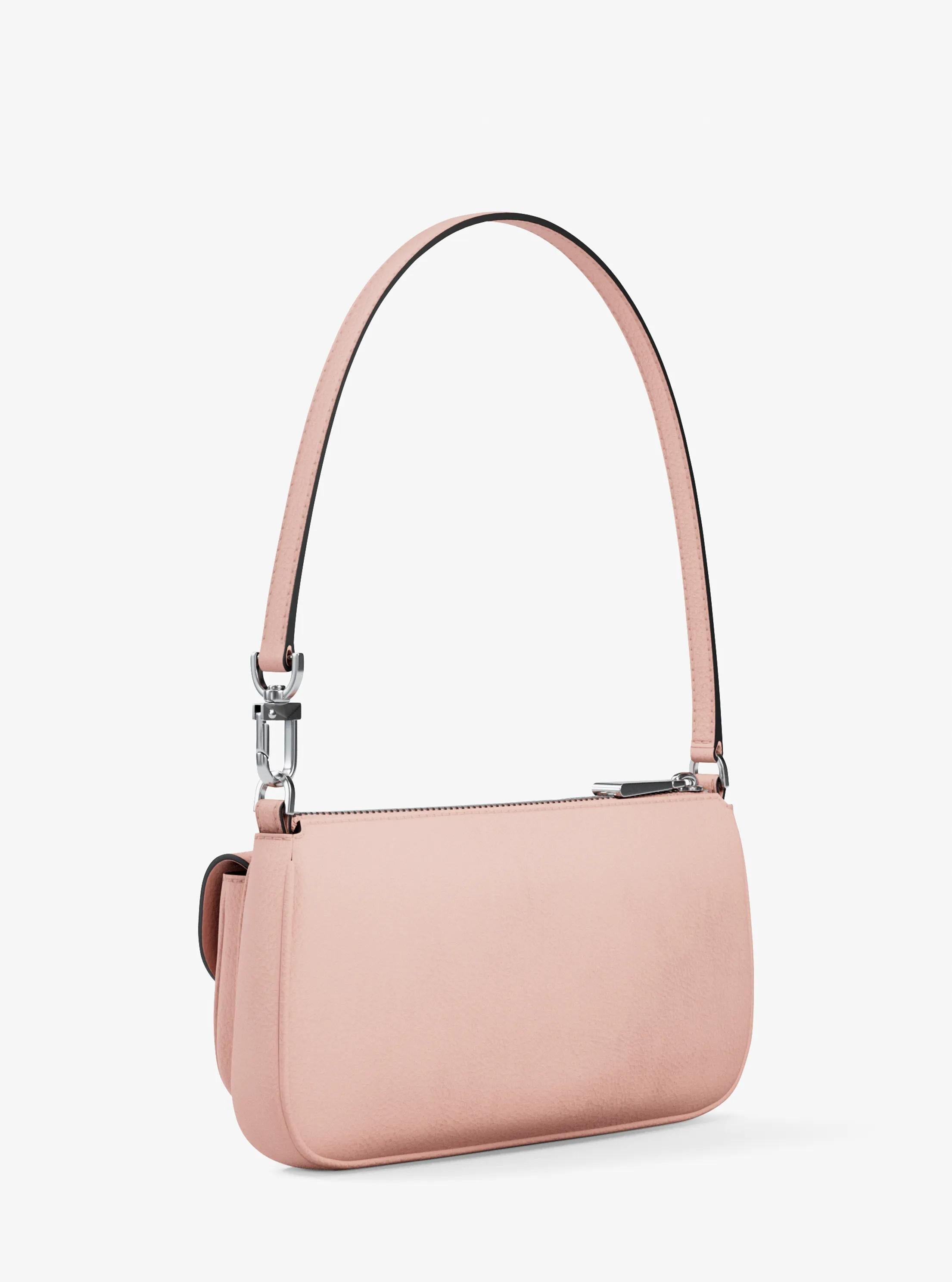 Zoe Small Nubuck Convertible Pochette Designer Handbag Fashion Shoulder Bag