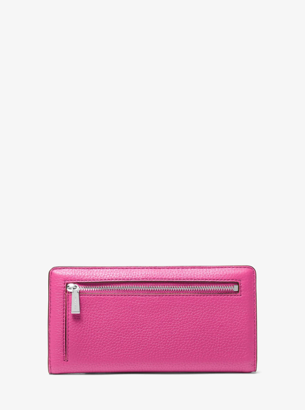 Bryant Large Pebbled Leather Snap-Front Wallet Designer Wallet Card Holder