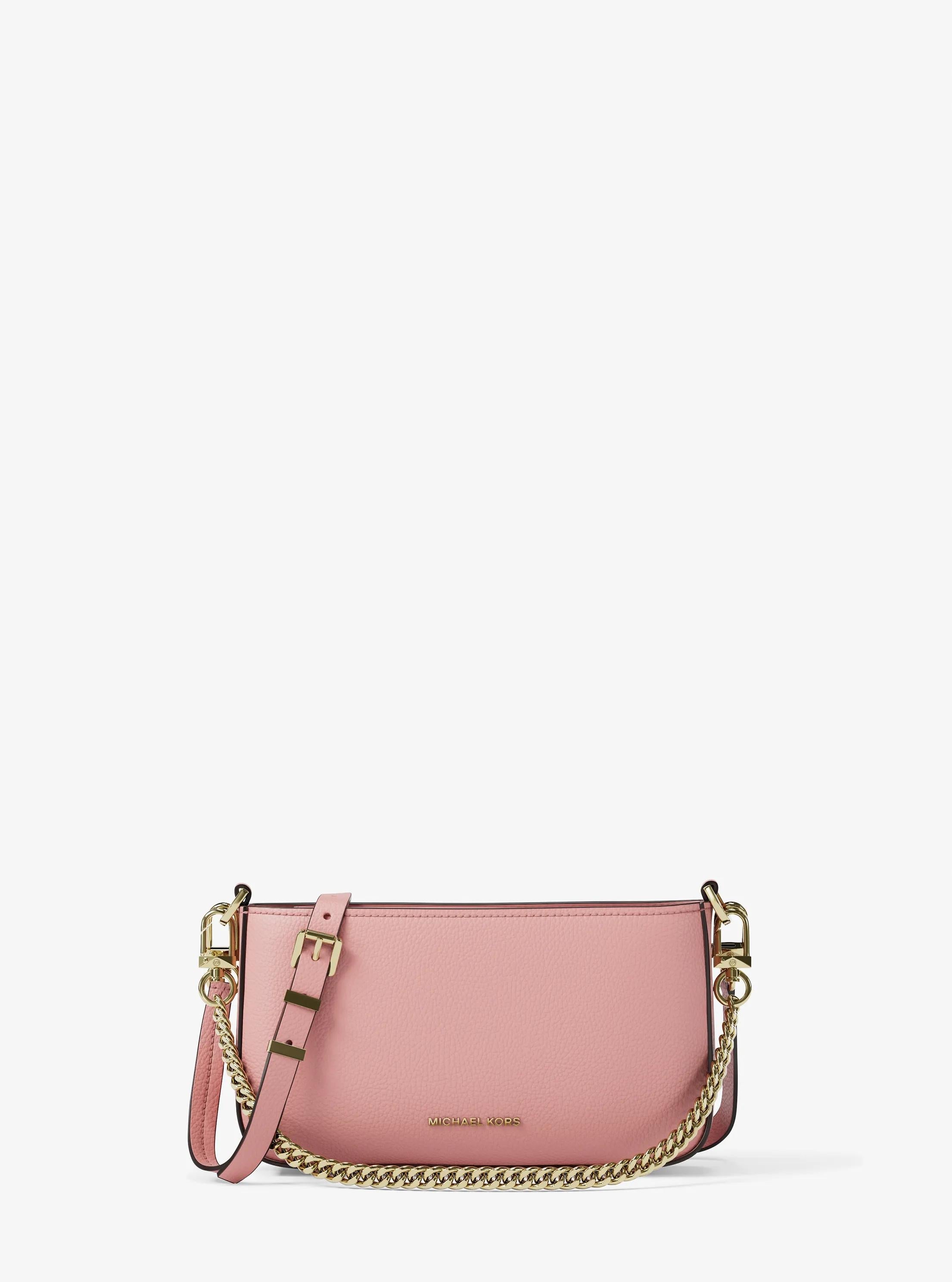 Bryant Small Pebbled Leather Convertible Pochette Designer Handbag Fashion Shoulder Bag