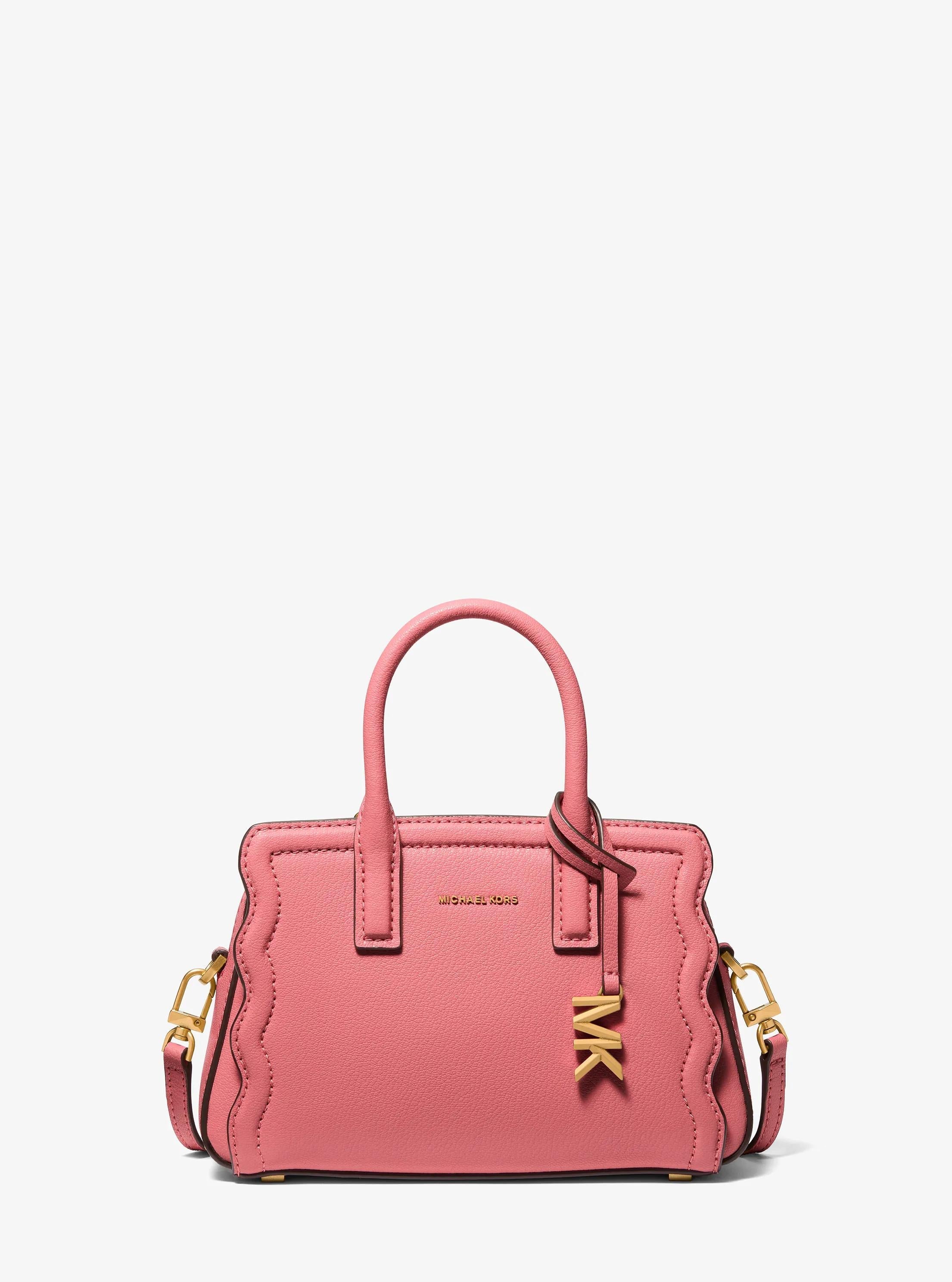 Laila Extra-Small Pebbled Leather Convertible Crossbody Bag Designer Handbag Fashion Shoulder Bag