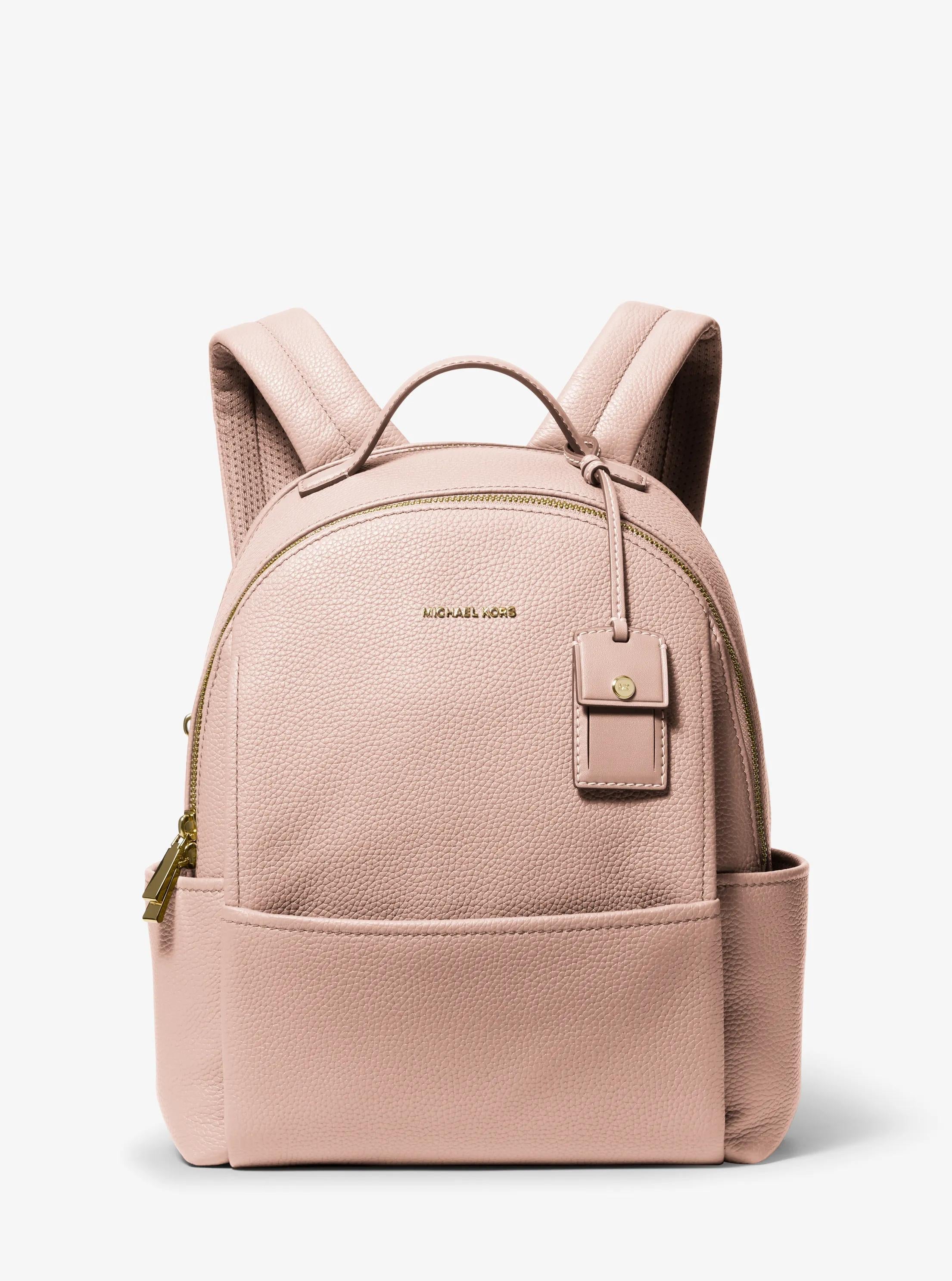 Sable Medium Pebbled Leather Backpack Designer Handbag Fashion Shoulder Bag