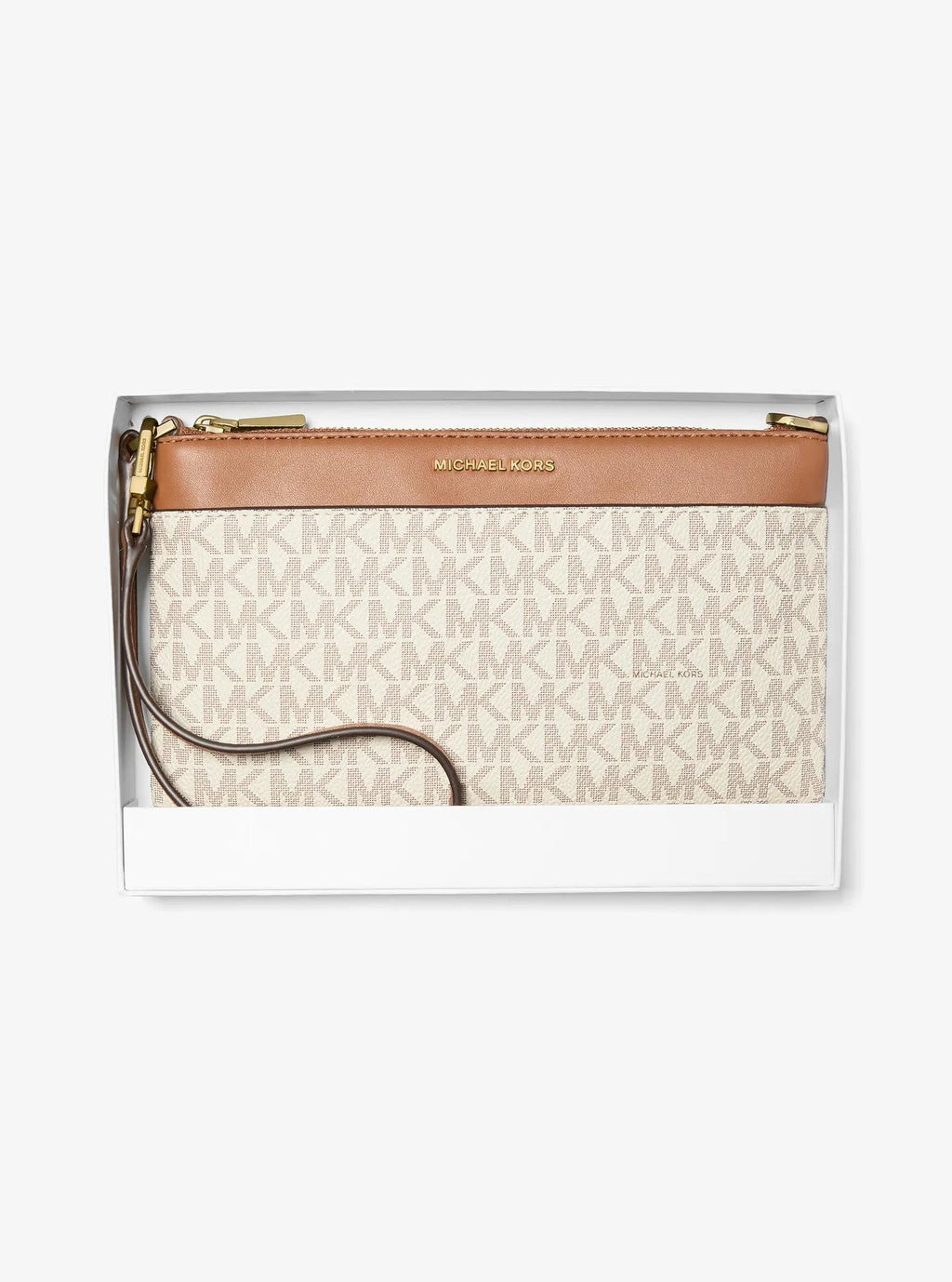 Jet Set Medium Signature Logo Wristlet Designer Handbag Fashion Shoulder Bag