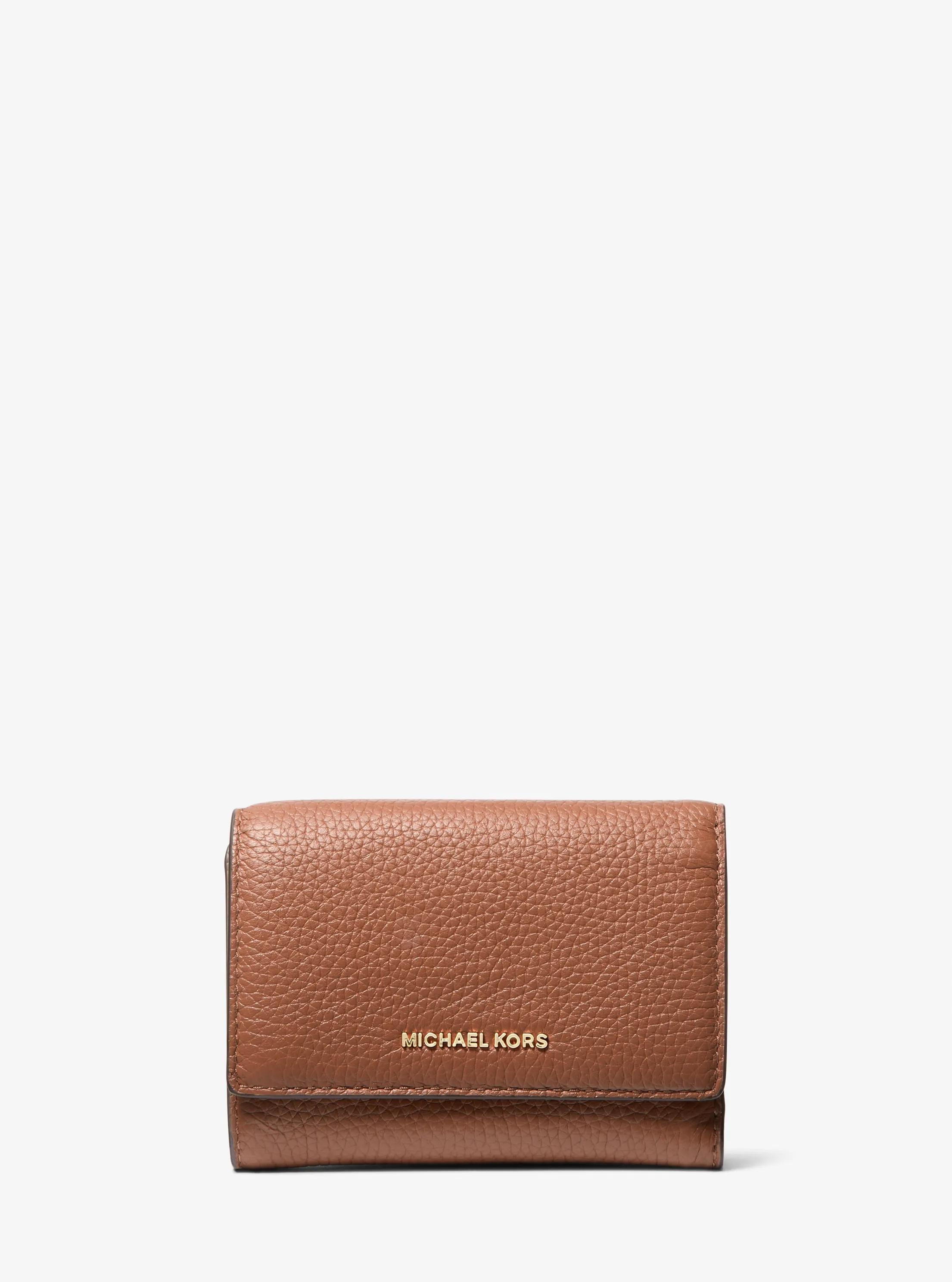 Bryant Medium Pebbled Leather Wallet Designer Wallet Card Holder