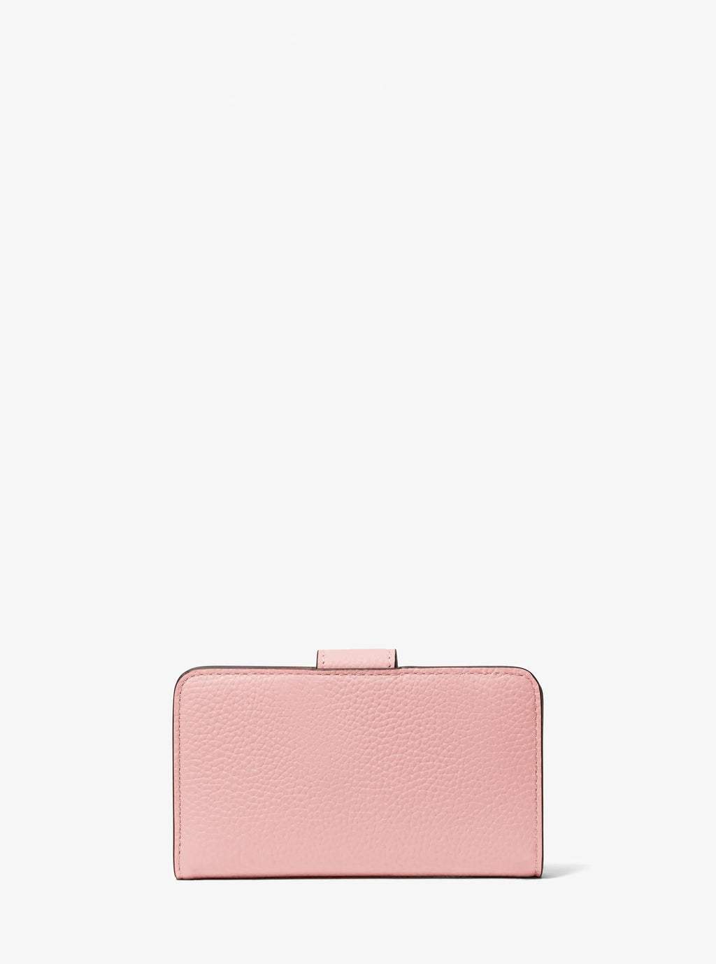 MK Pop Charm Medium Pebbled Leather Wallet Designer Wallet Card Holder