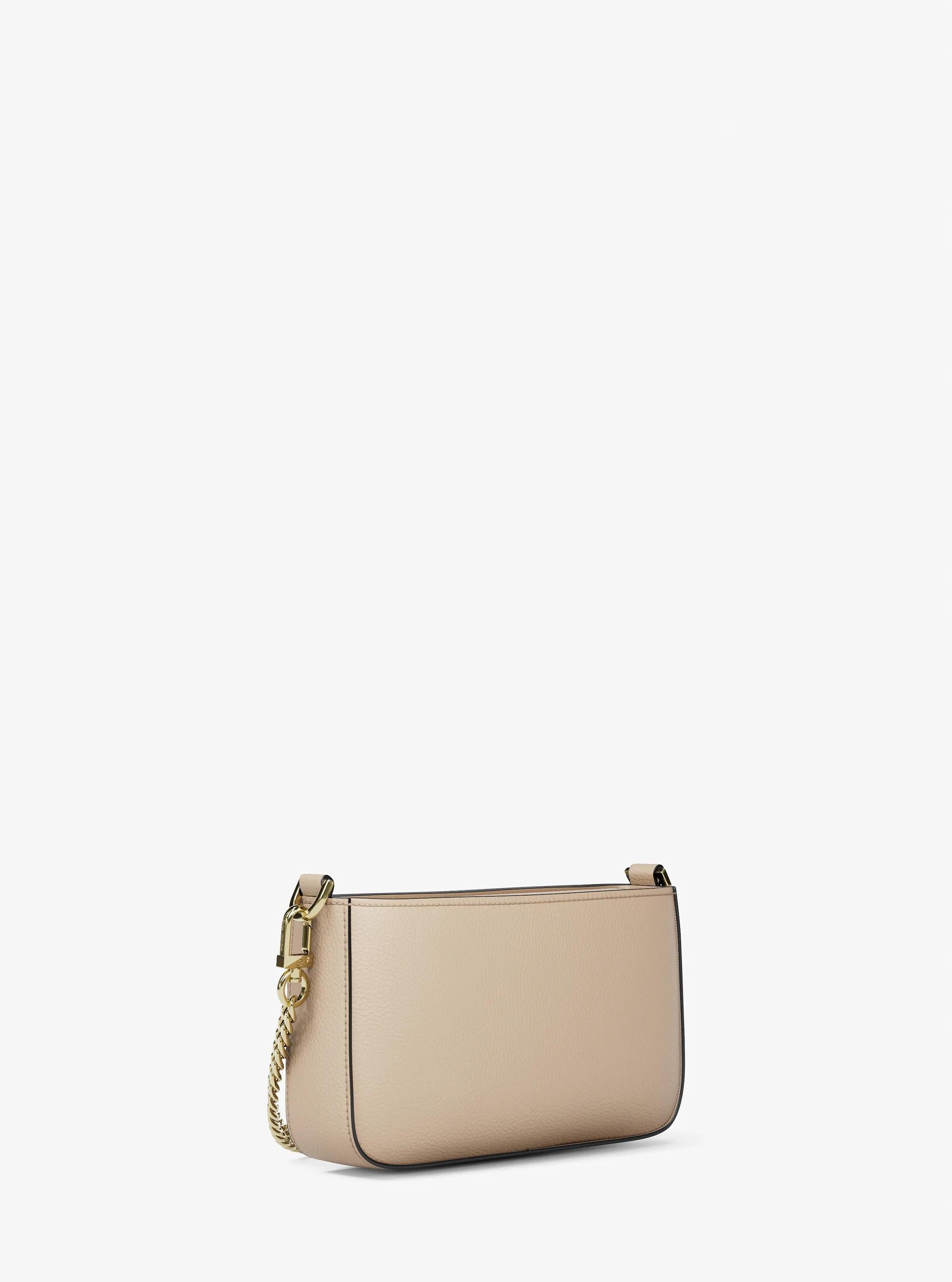 Bryant Small Pebbled Leather Convertible Pochette Designer Handbag Fashion Shoulder Bag