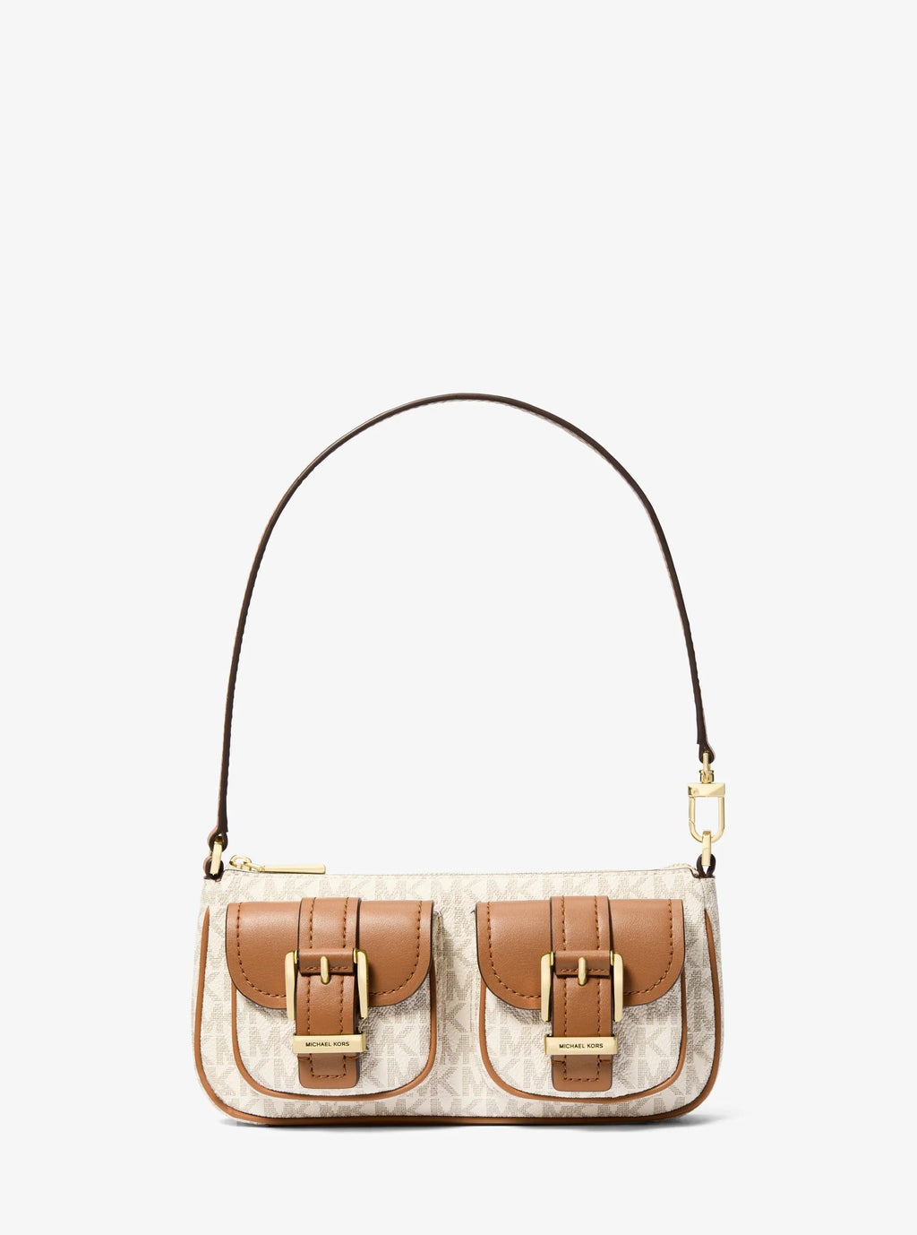 Zoe Small Signature Logo Pochette Designer Handbag Fashion Shoulder Bag
