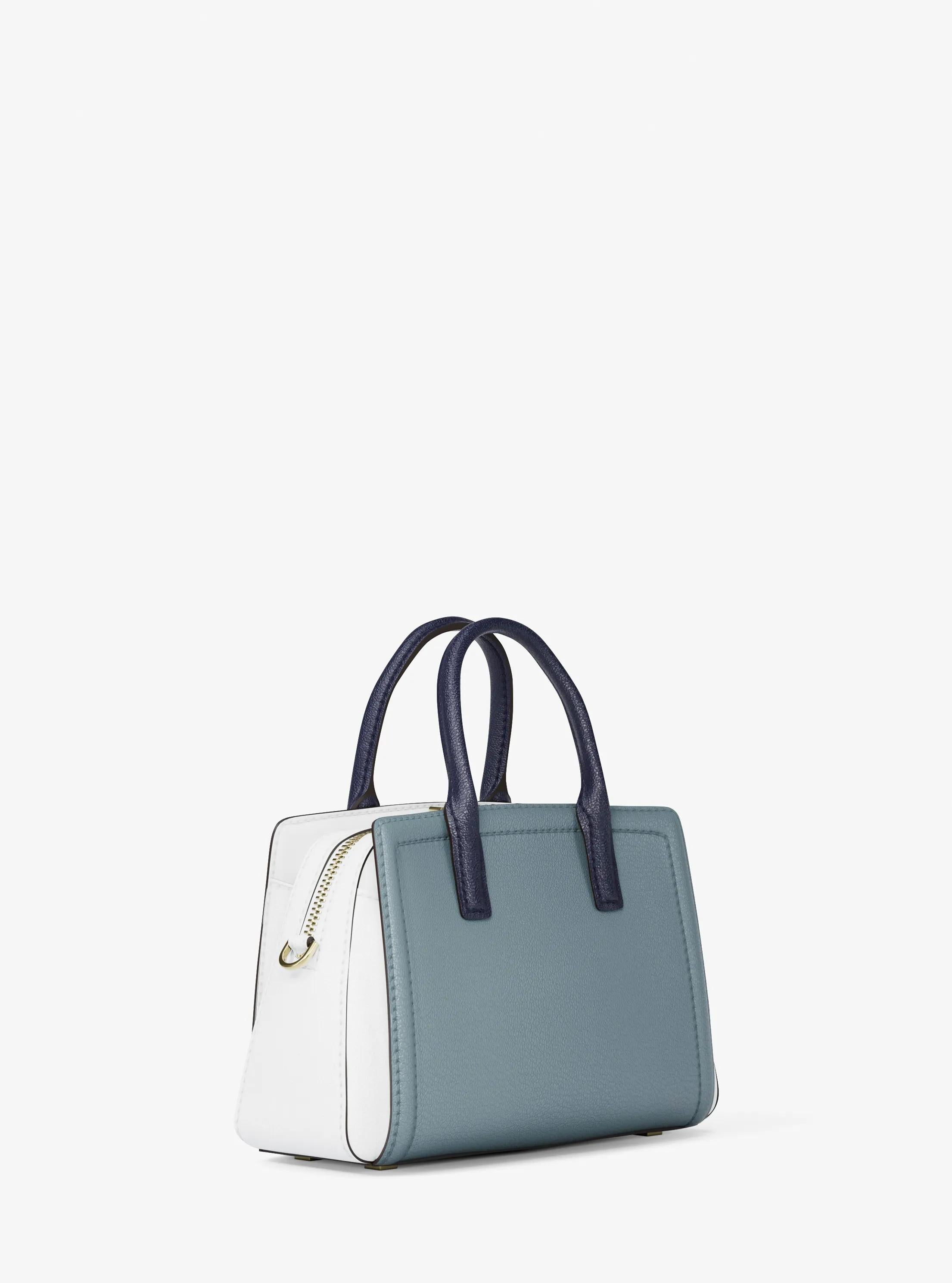 Laila Extra-Small Color-Block Leather Crossbody Bag Designer Handbag Fashion Shoulder Bag