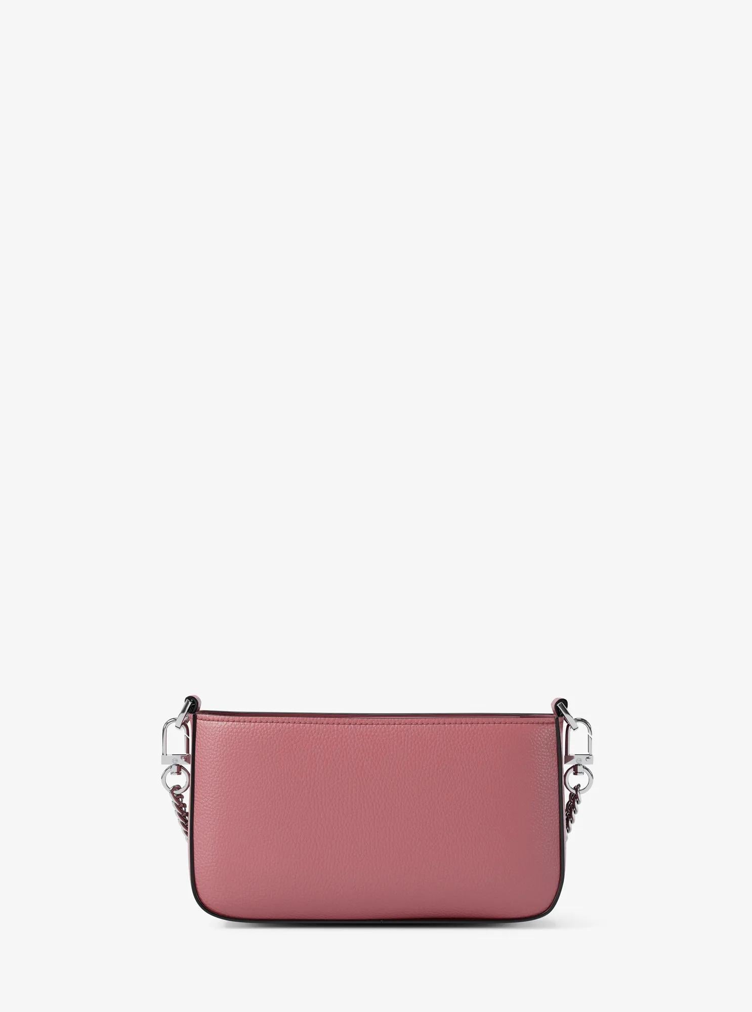 Bryant Small Pebbled Leather Convertible Pochette Designer Handbag Fashion Shoulder Bag