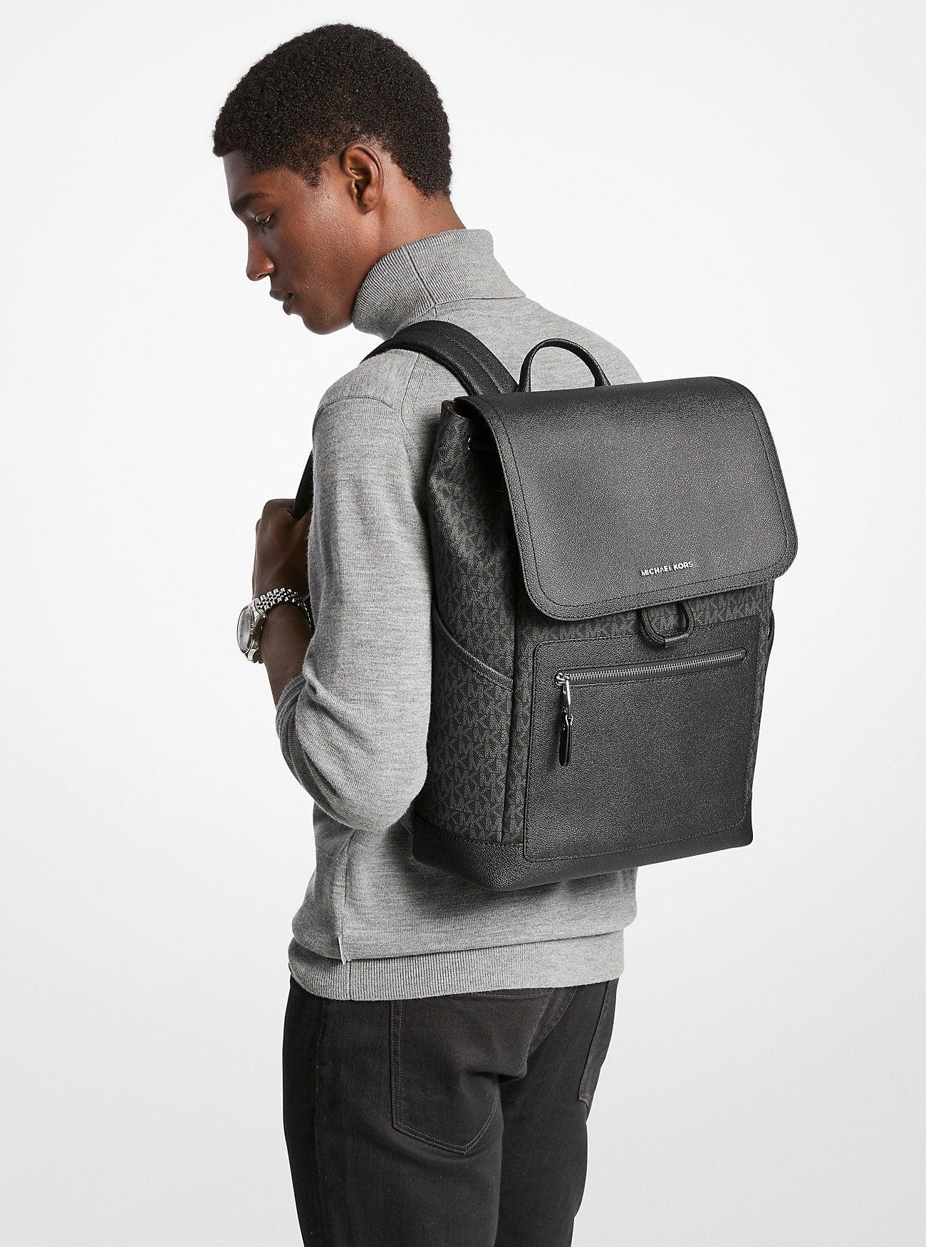 Hudson Signature Logo Backpack Popular Style Fashion Accessory