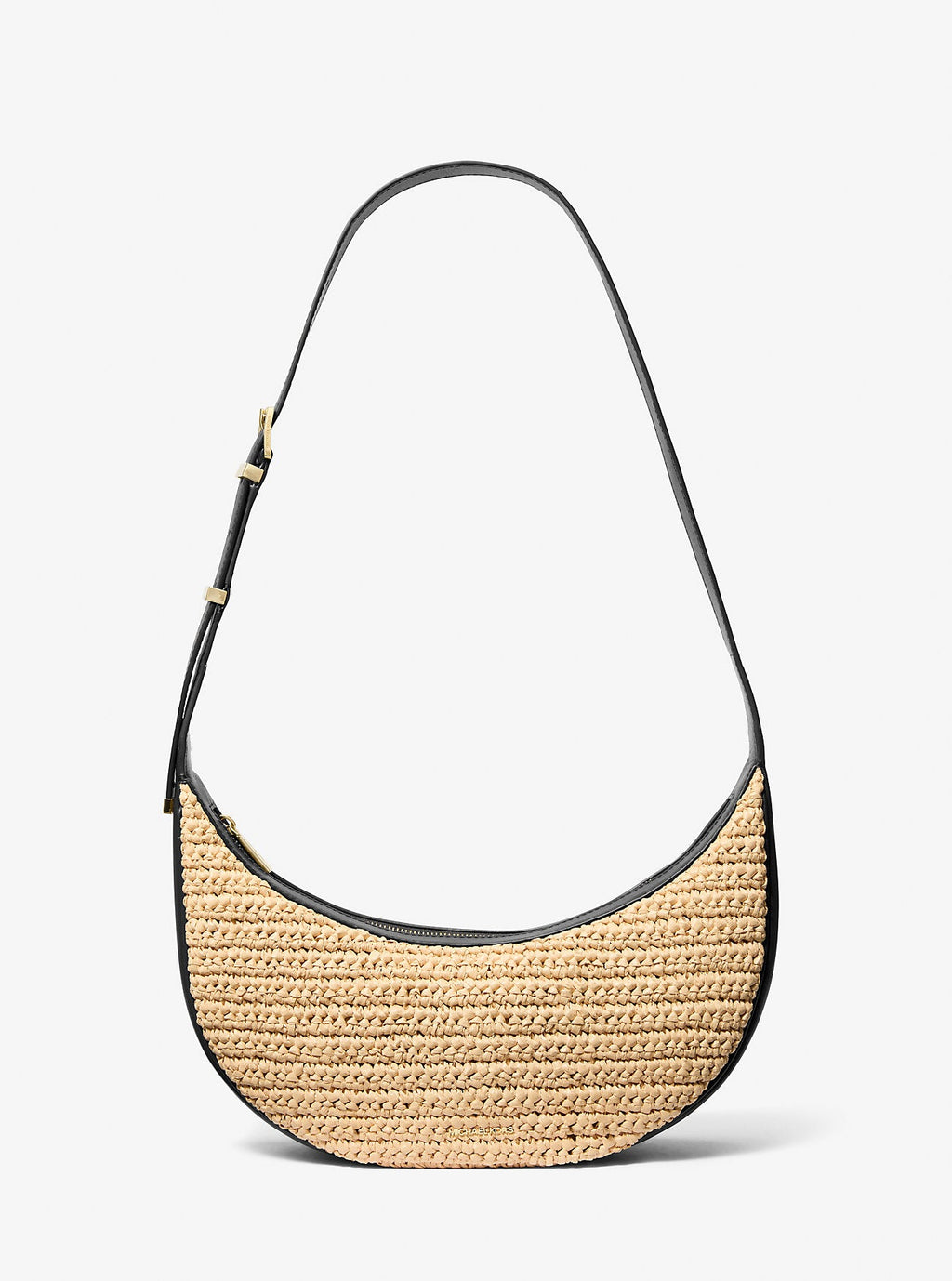 Avra Medium Hand-Crocheted and Leather Crossbody Bag Designer Handbag Fashion Shoulder Bag
