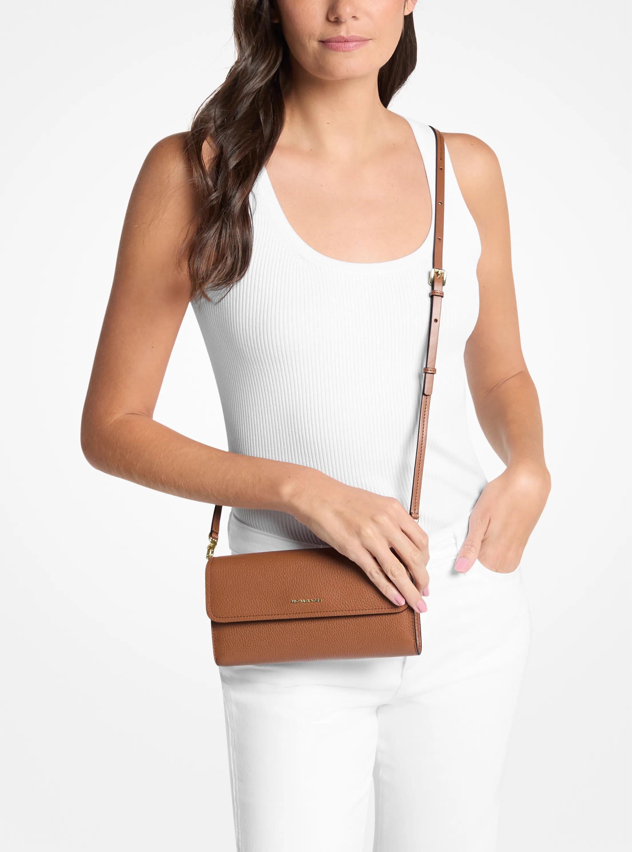 Jet Set Small Pebbled Leather Smartphone Crossbody Bag Designer Handbag Fashion Shoulder Bag