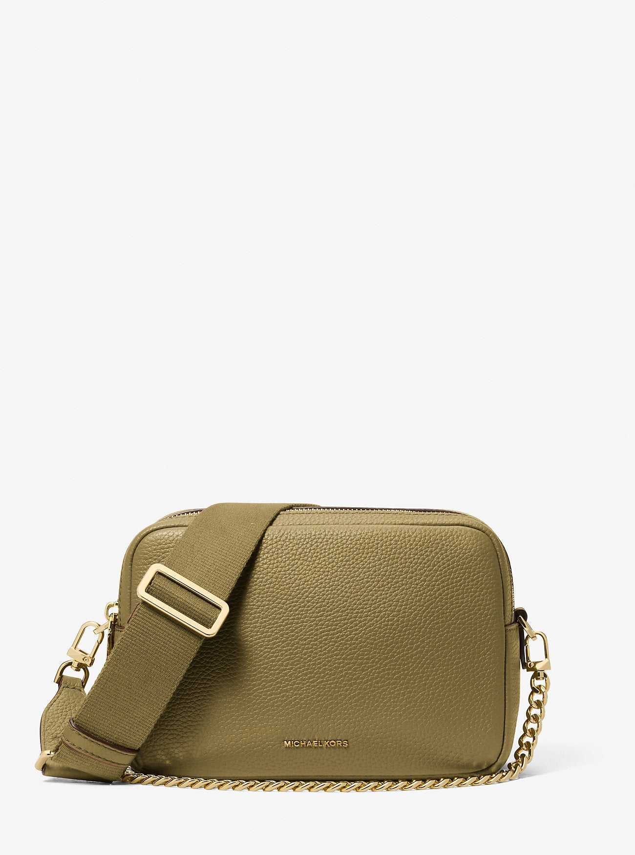 Bryant Medium Pebbled Leather Camera Crossbody Bag Designer Handbag Fashion Shoulder Bag