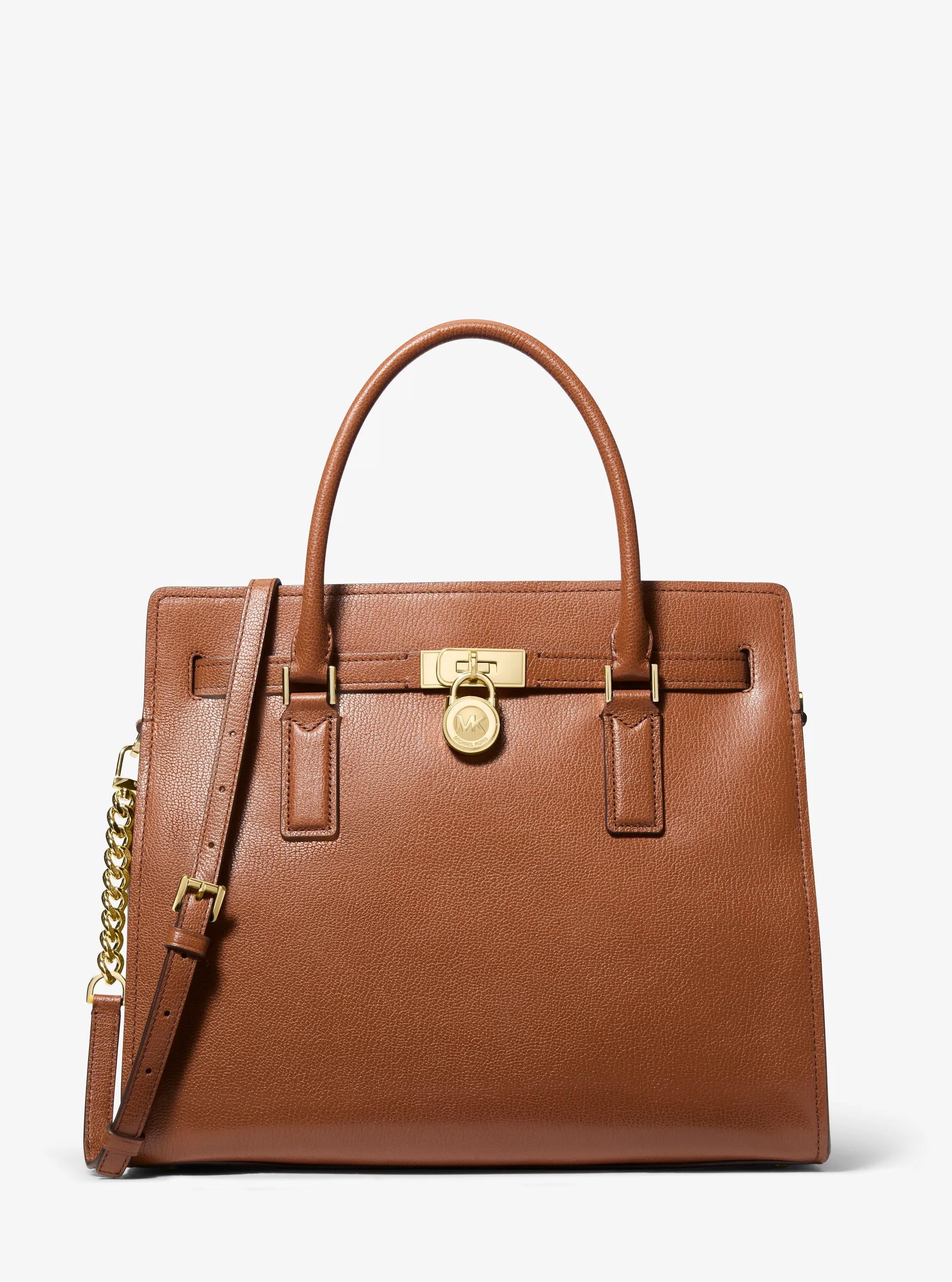 Hamilton Moderne Large Leather Satchel Designer Handbag Fashion Shoulder Bag