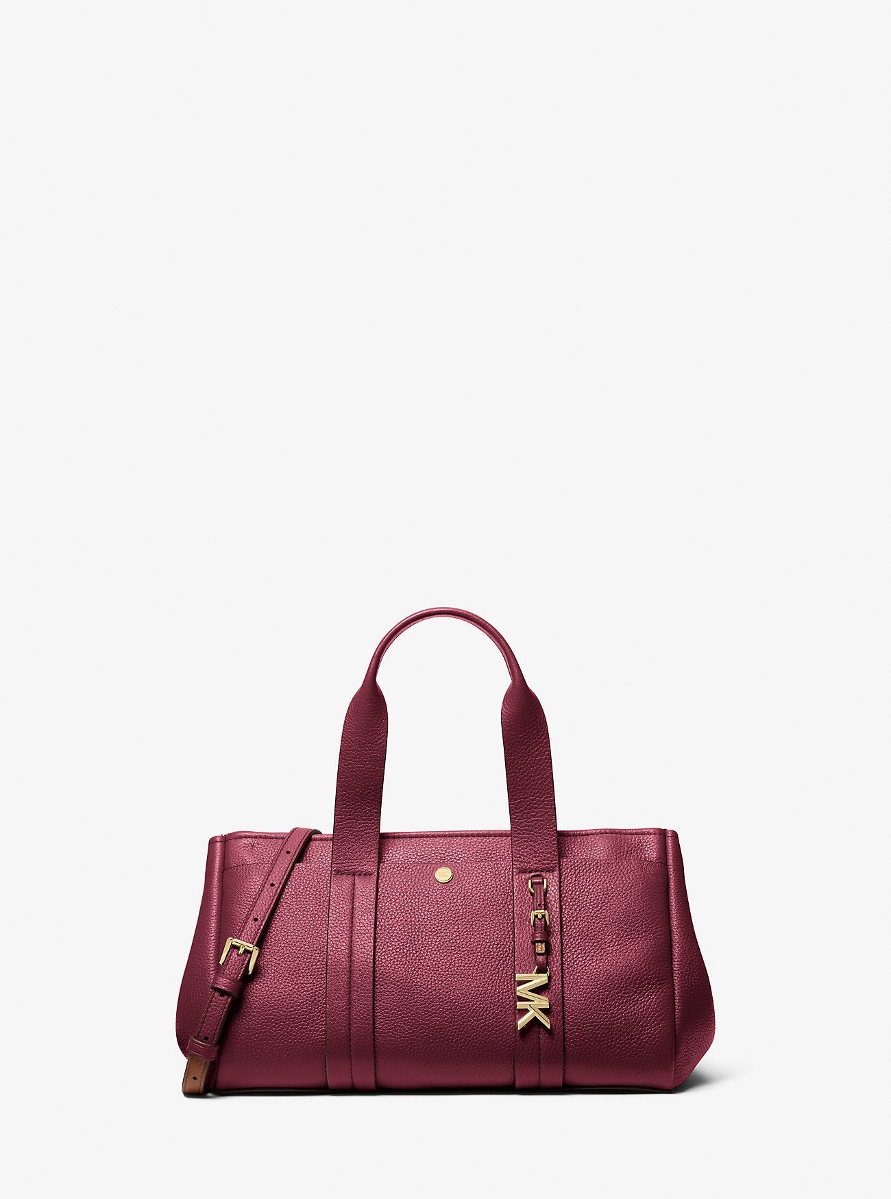 Romee Small Pebbled Leather Satchel Designer Handbag Fashion Shoulder Bag