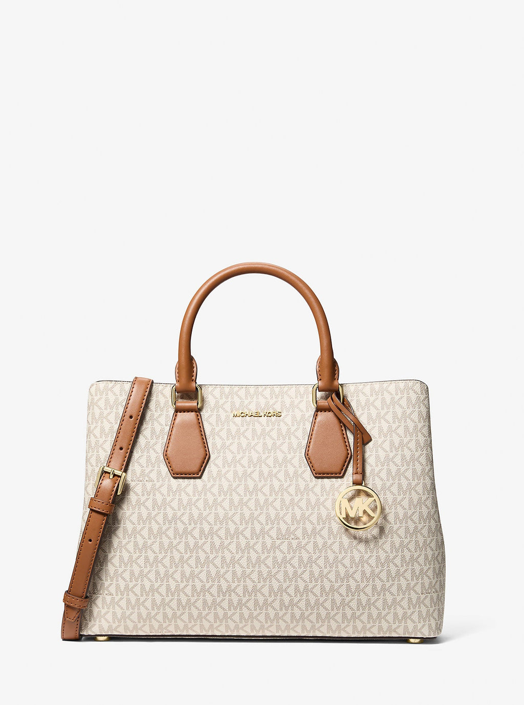 Camille Large Signature Logo Satchel Designer Handbag Fashion Shoulder Bag