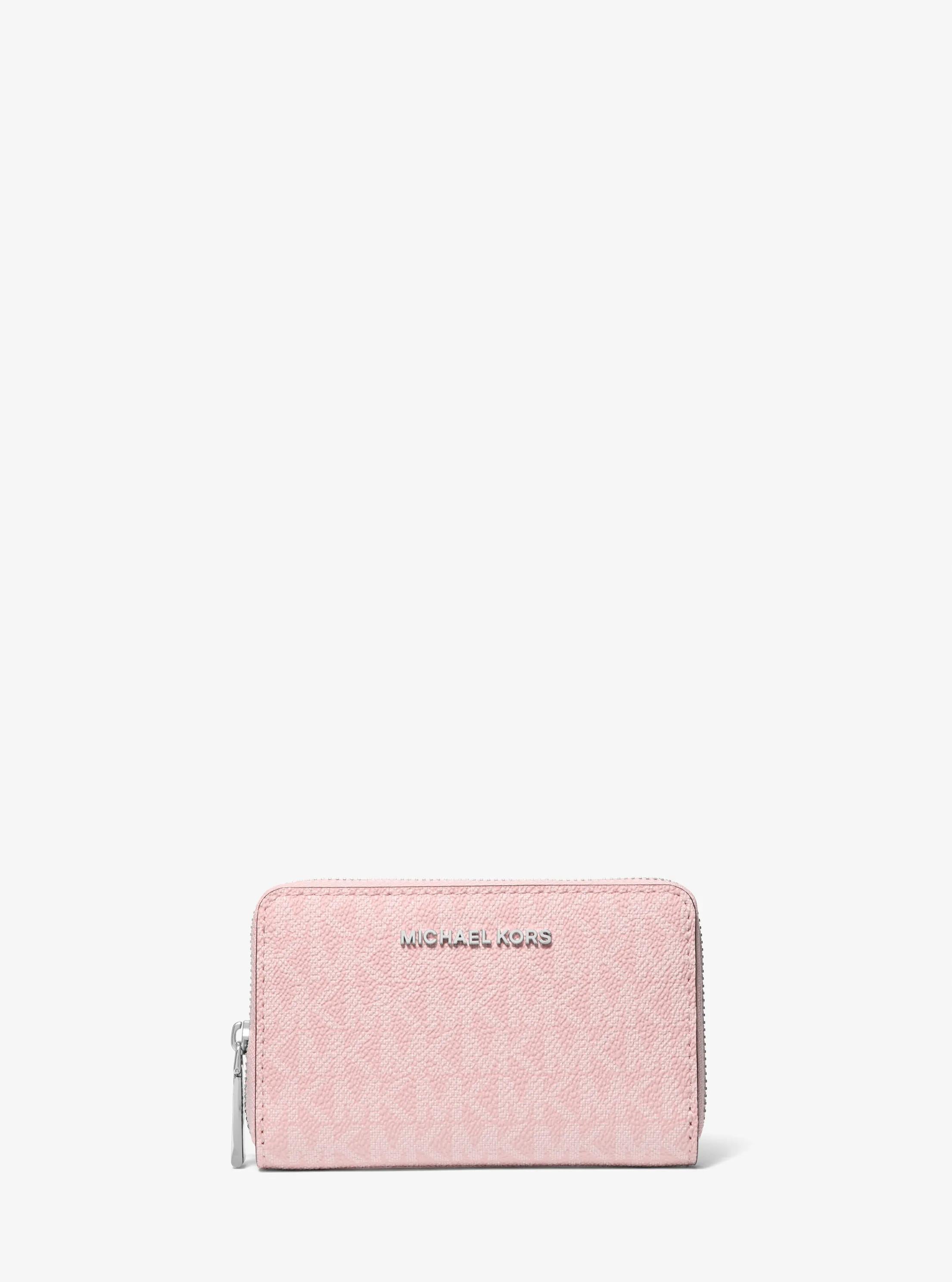 Jet Set Small Signature Logo Wallet Designer Wallet Card Holder