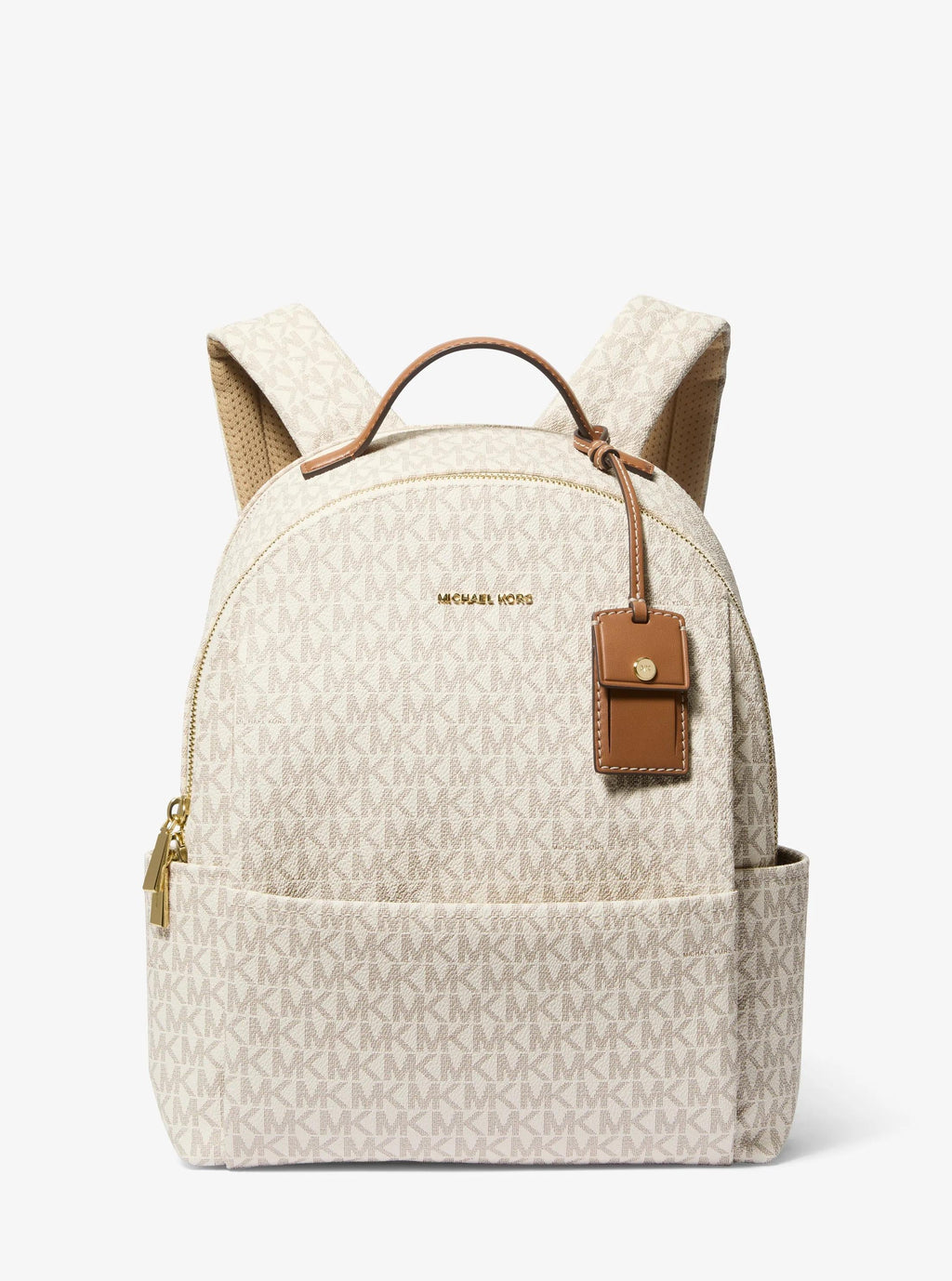 Sable Medium Signature Logo Backpack Designer Handbag Fashion Shoulder Bag
