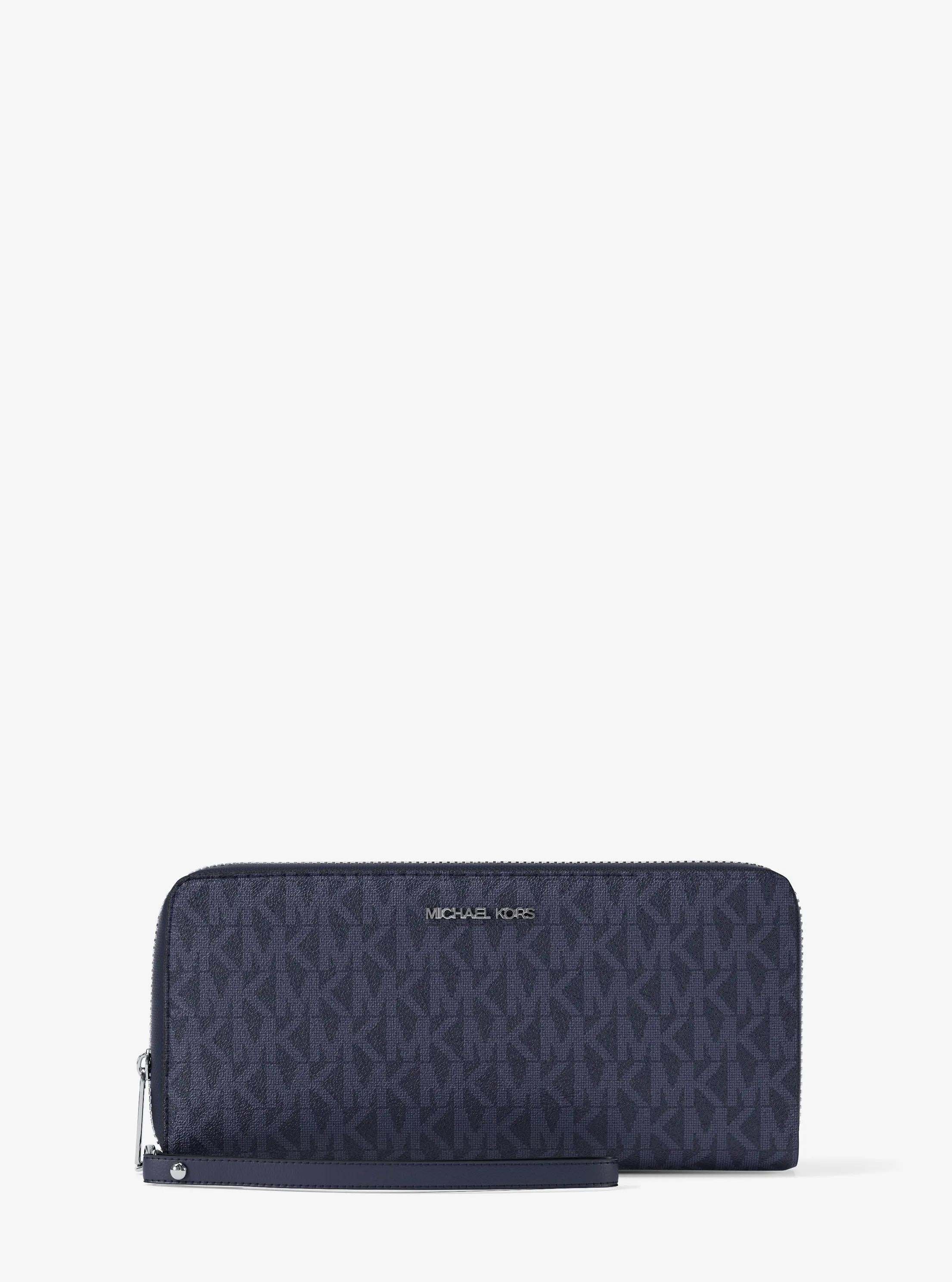 Large Logo Continental Wallet Designer Wallet Card Holder
