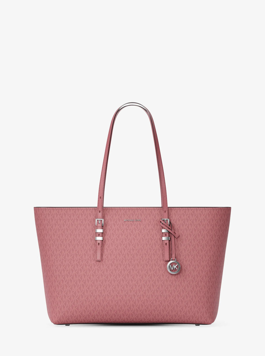 Quinn Large Signature Logo and Leather Tote Bag Designer Handbag Fashion Shoulder Bag