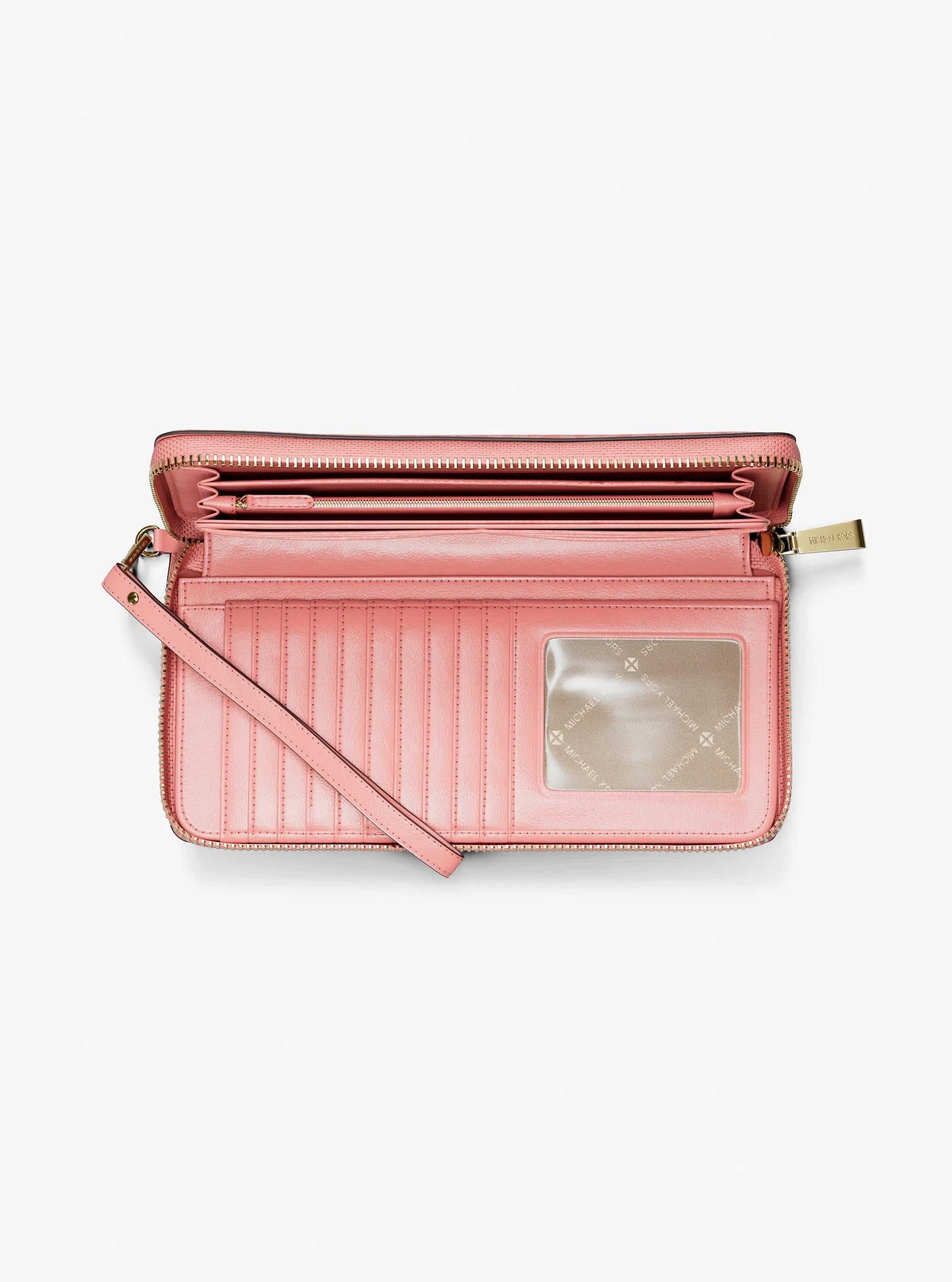 Large Logo Continental Wallet Designer Wallet Card Holder