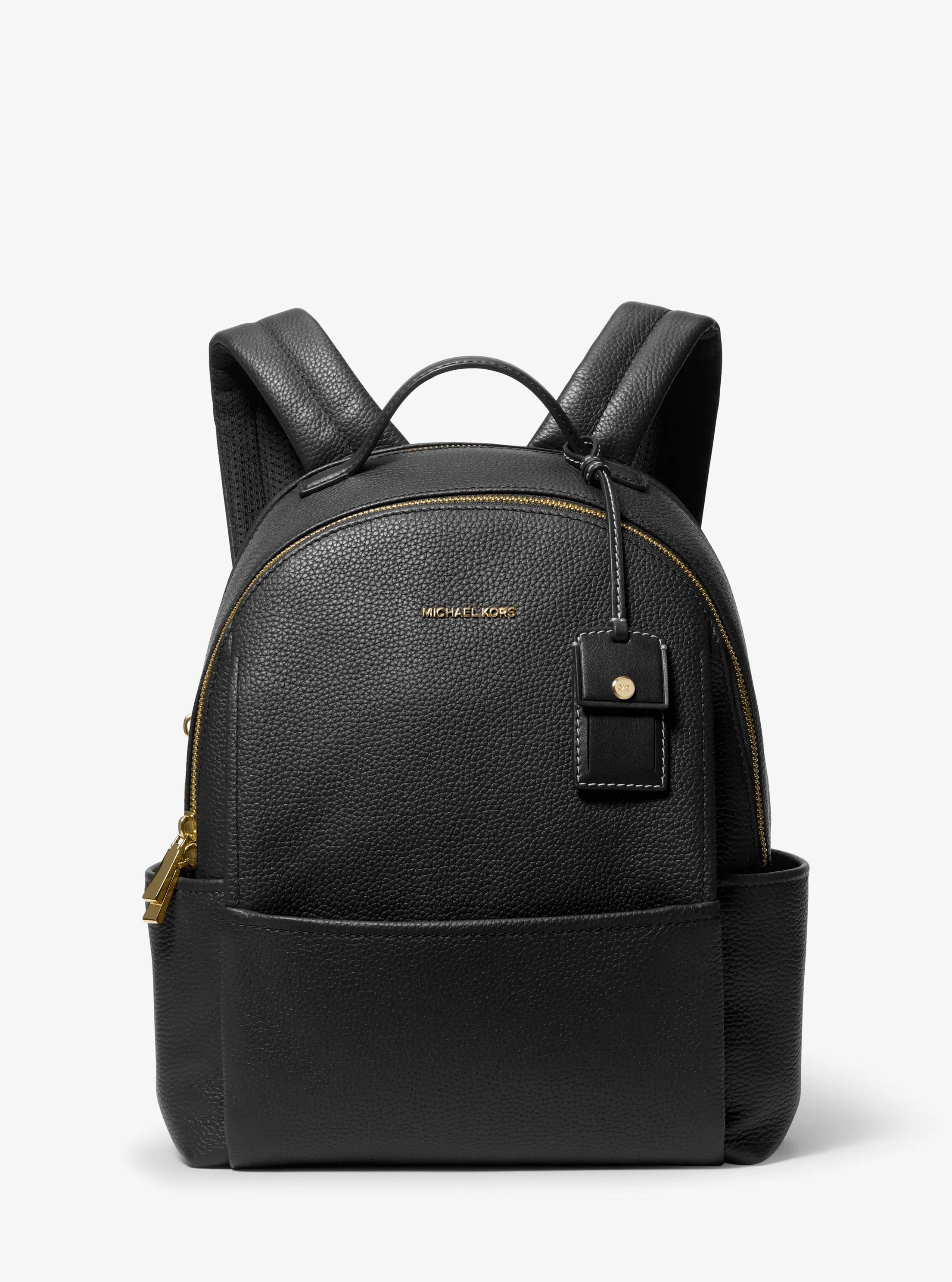 Sable Medium Pebbled Leather Backpack Designer Handbag Fashion Shoulder Bag