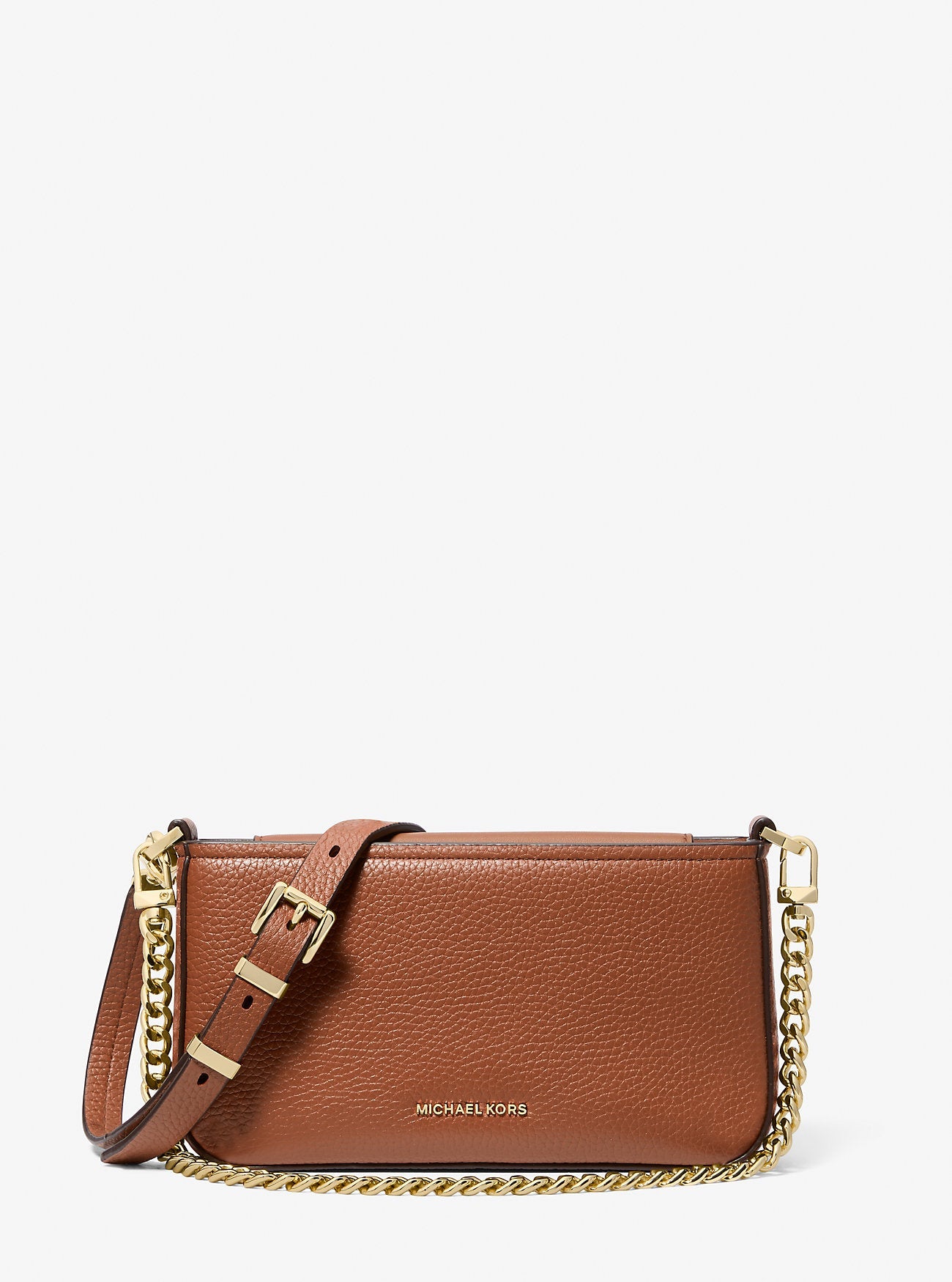 Bryant Small Pebbled Leather Convertible Pochette Designer Handbag Fashion Shoulder Bag