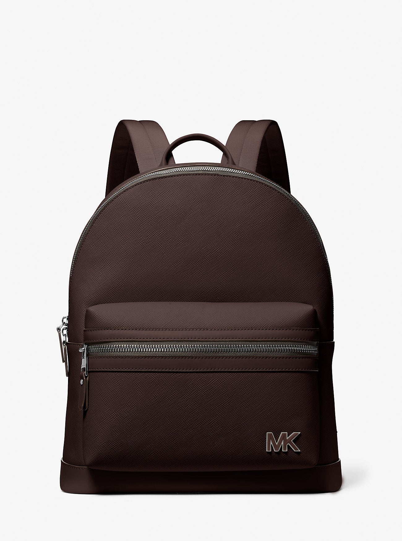 Edison Scratch-Resistant Crossgrain Leather Backpack Popular Style Fashion Accessory
