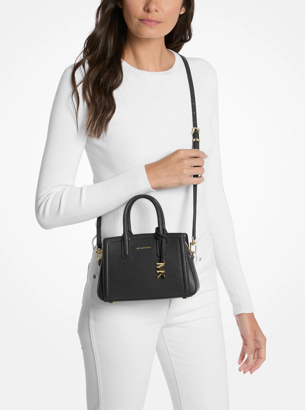 Laila Extra-Small Leather Crossbody Bag Designer Handbag Fashion Shoulder Bag
