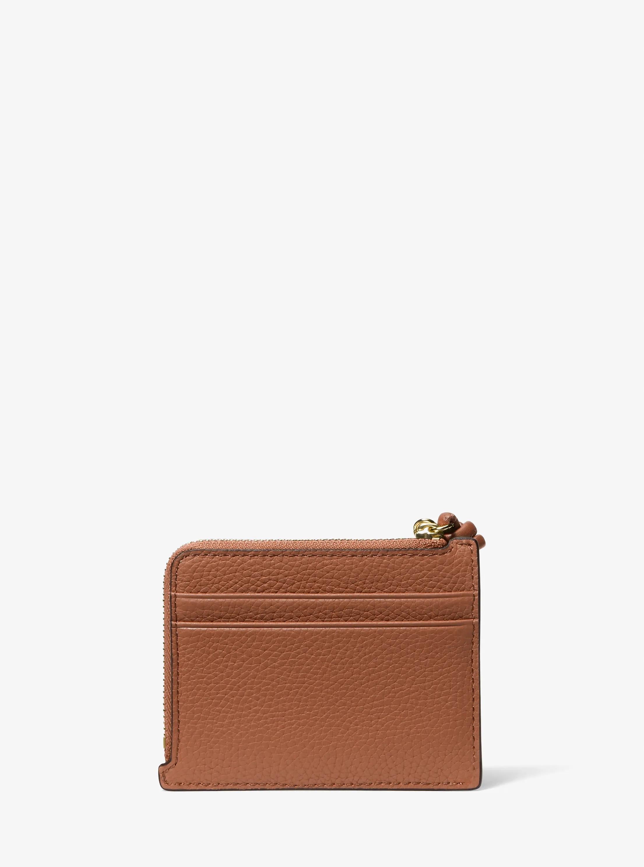 Jet Set Small Pebbled Leather Card Case Wristlet Designer Handbag Fashion Shoulder Bag