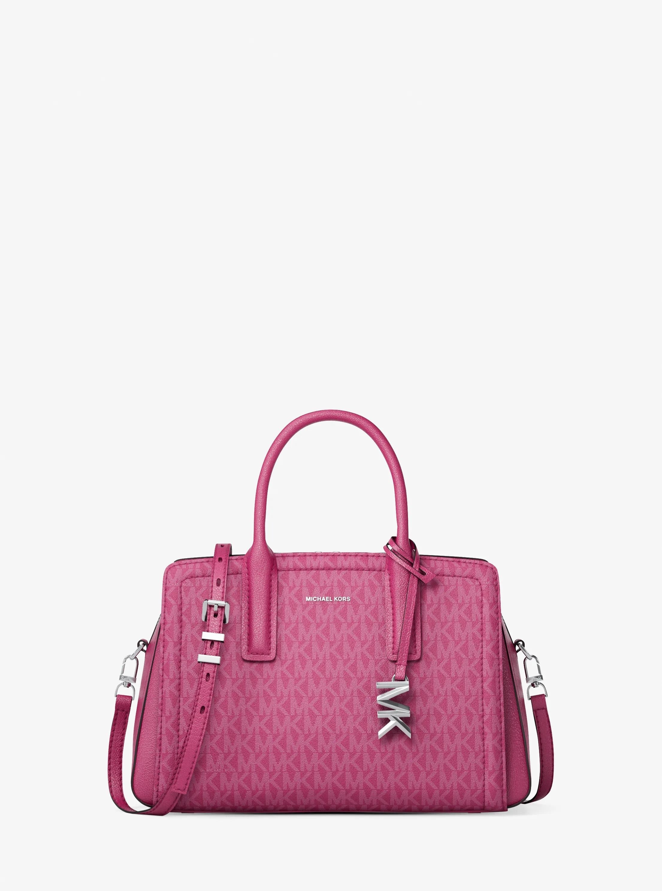 Laila Small Signature Logo Satchel Designer Handbag Fashion Shoulder Bag