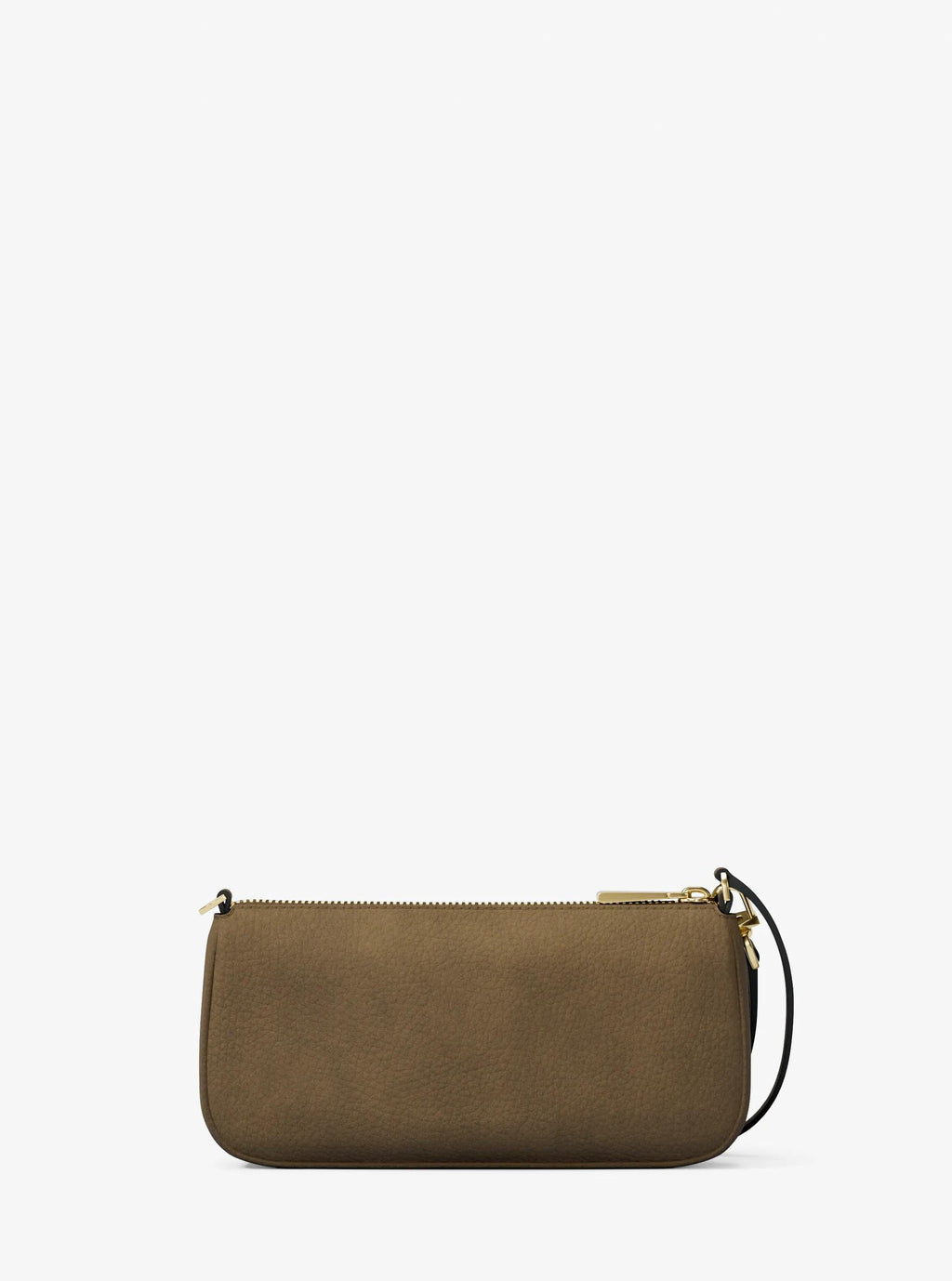 Zoe Small Suede Convertible Pochette Designer Handbag Fashion Shoulder Bag