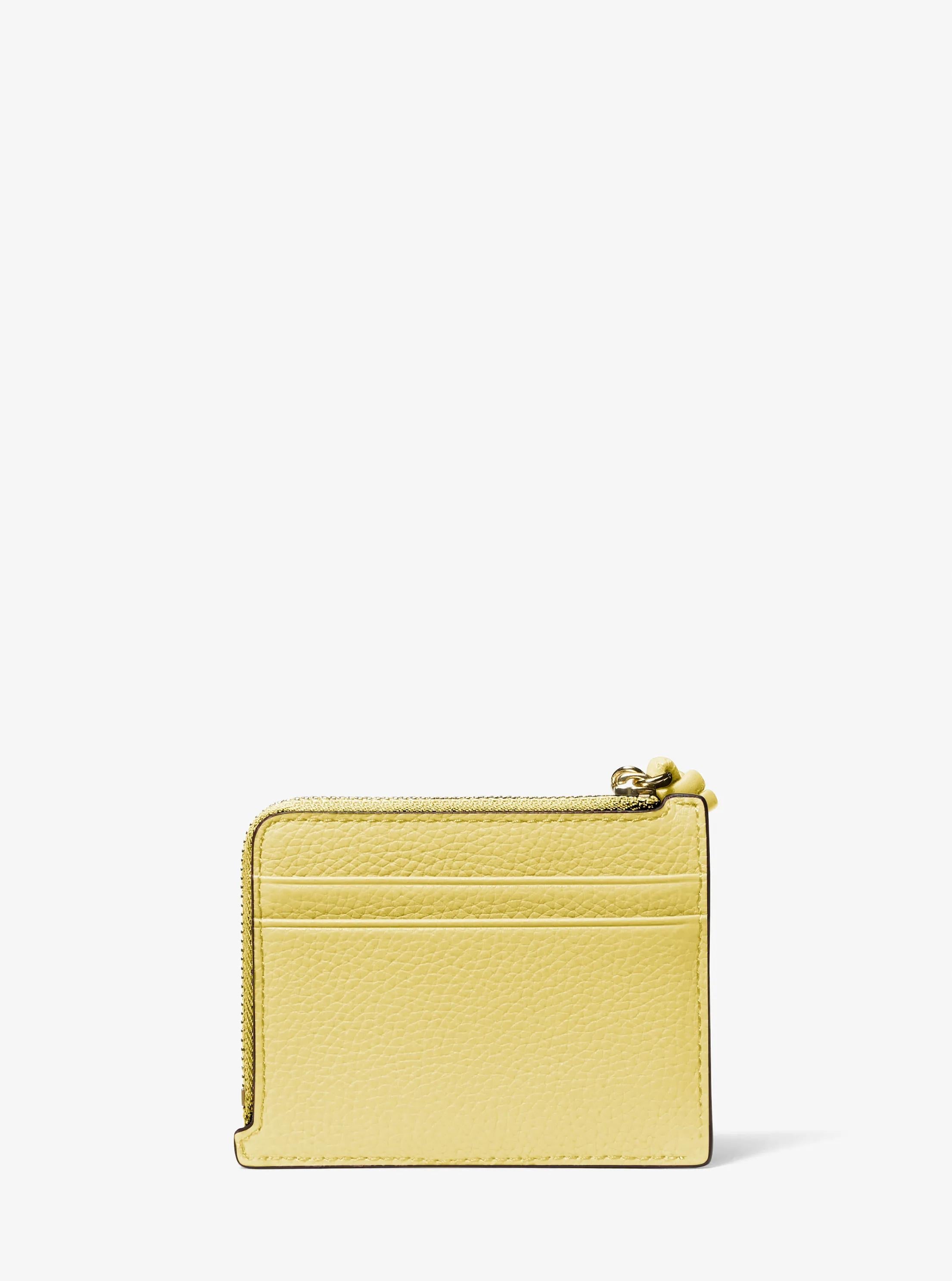 Jet Set Small Pebbled Leather Card Case Wristlet Designer Handbag Fashion Shoulder Bag
