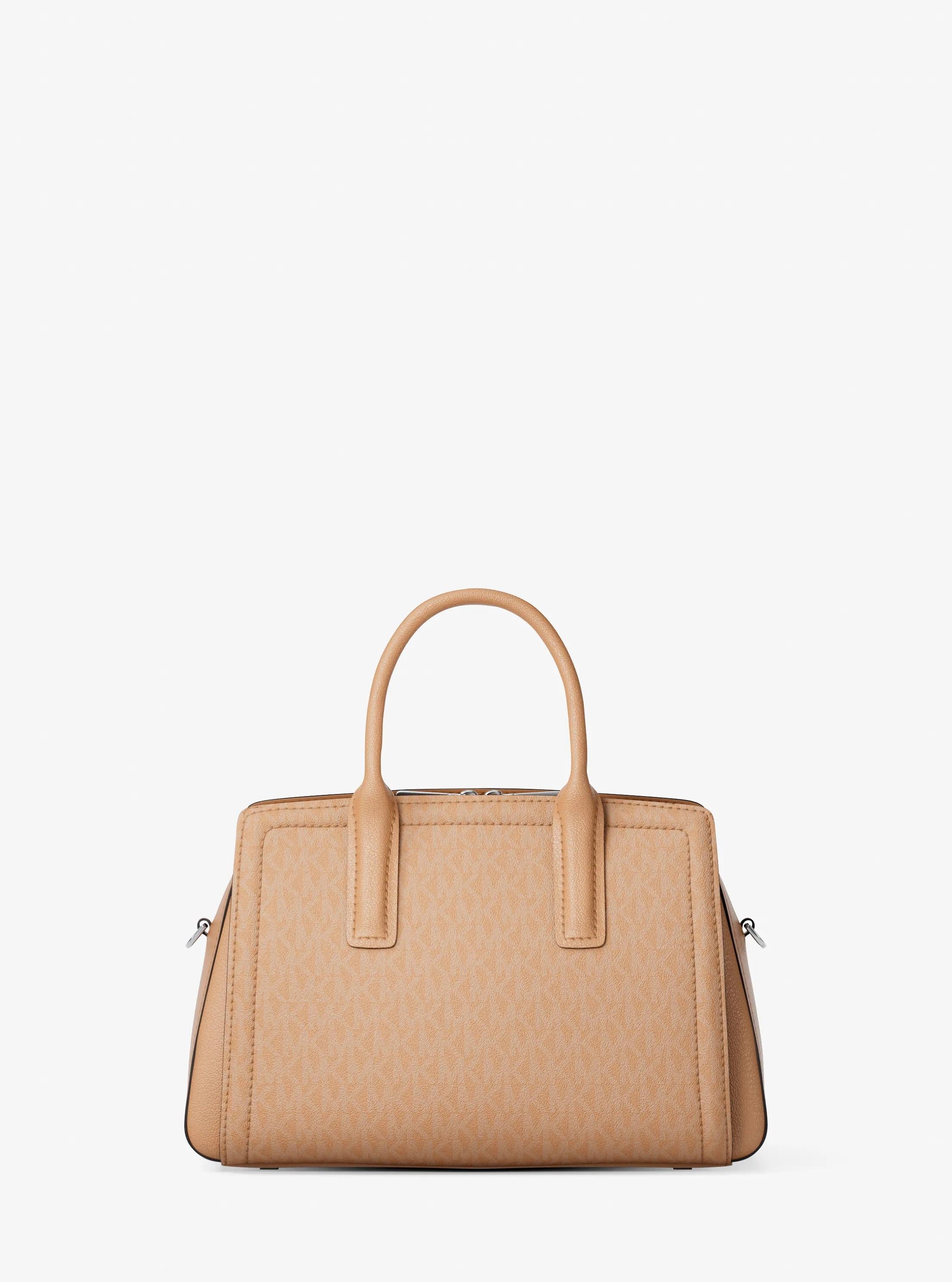Laila Small Signature Logo Satchel Designer Handbag Fashion Shoulder Bag