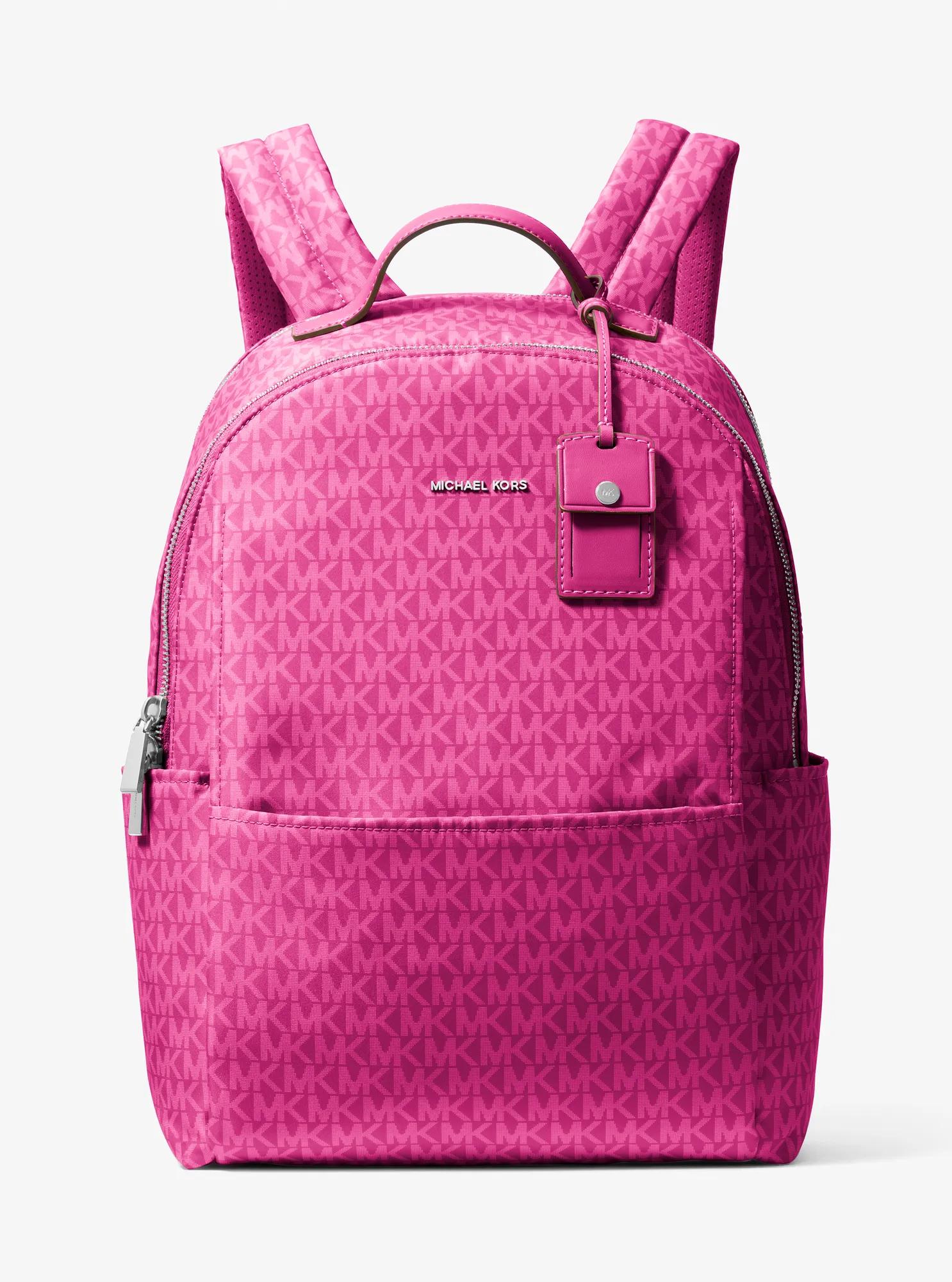 Sable Large Printed Signature Logo Backpack Designer Handbag Fashion Shoulder Bag
