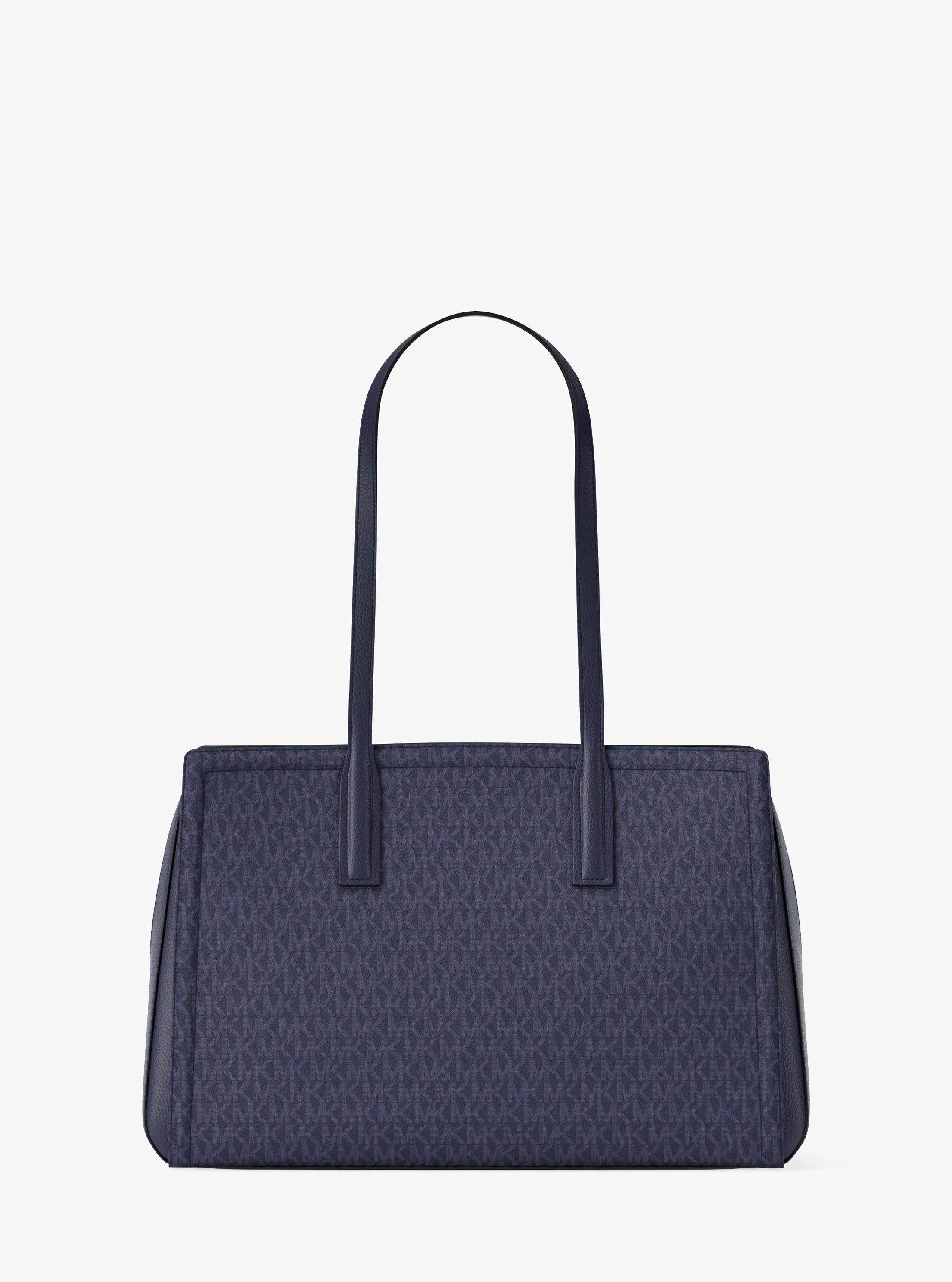 Laila Medium Signature Logo Tote Bag Designer Handbag Fashion Shoulder Bag