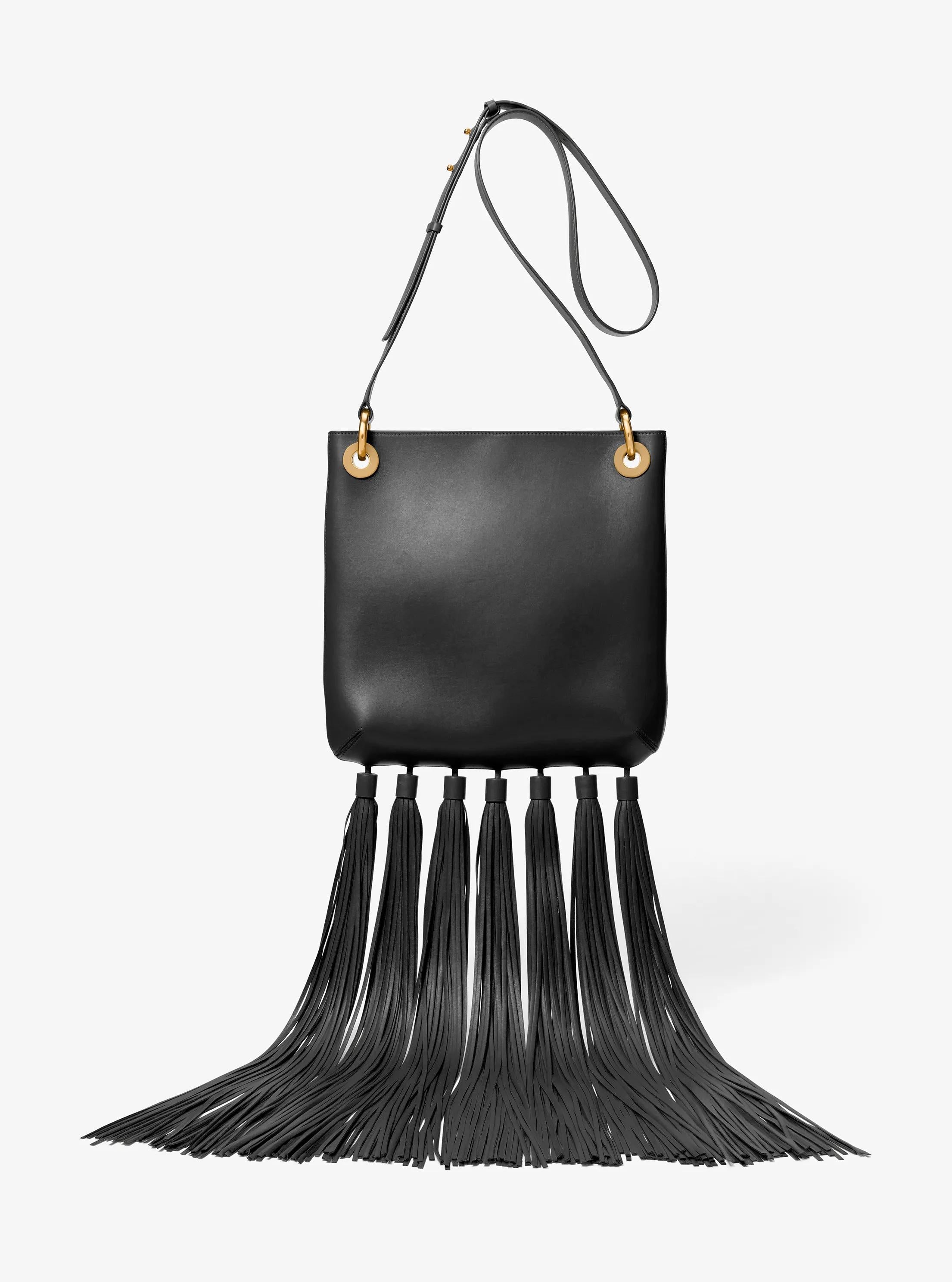 Tate Medium Tassel Leather Crossbody Bag Designer Handbag Fashion Shoulder Bag