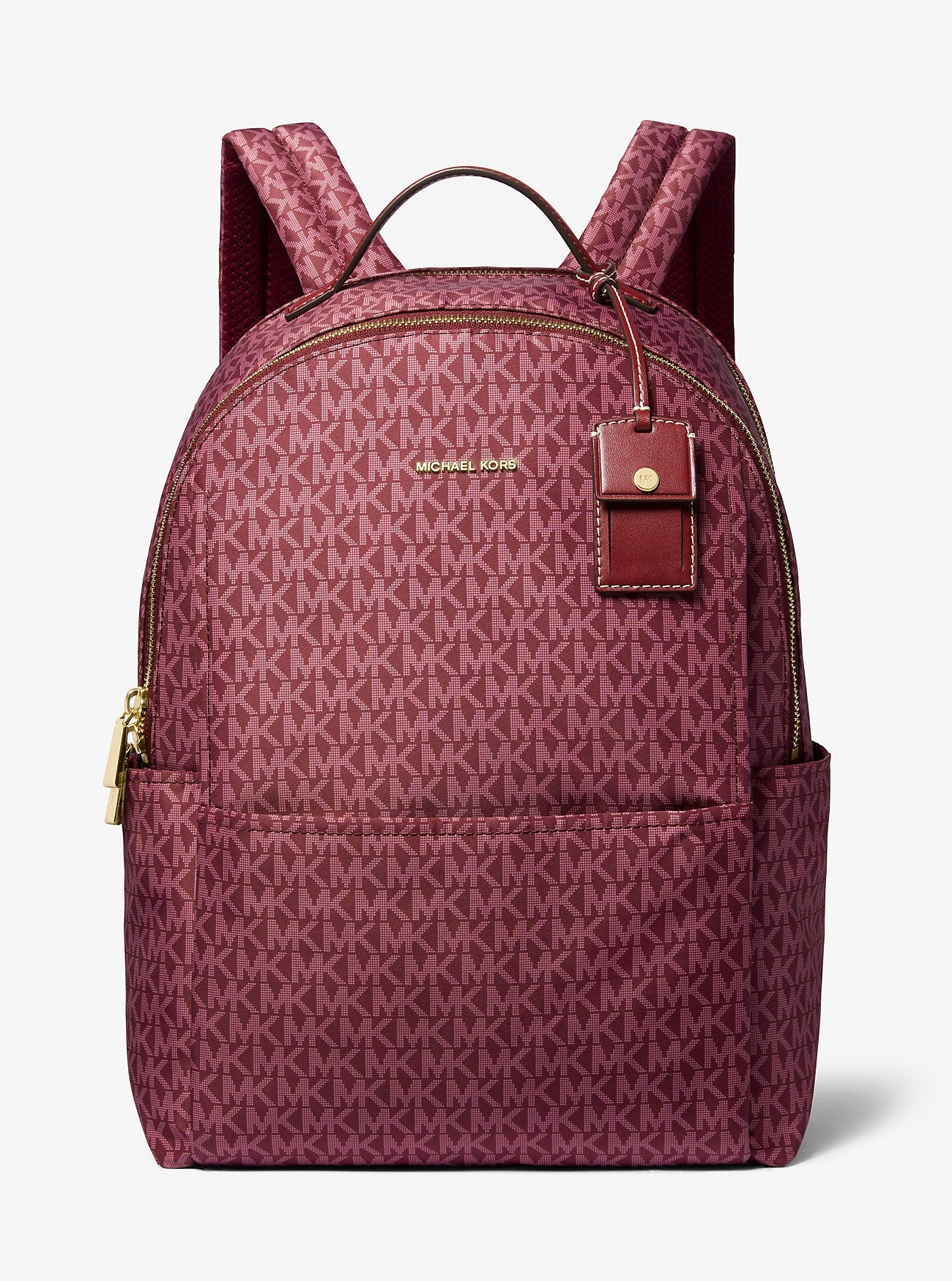Sable Large Printed Signature Logo Backpack Designer Handbag Fashion Shoulder Bag