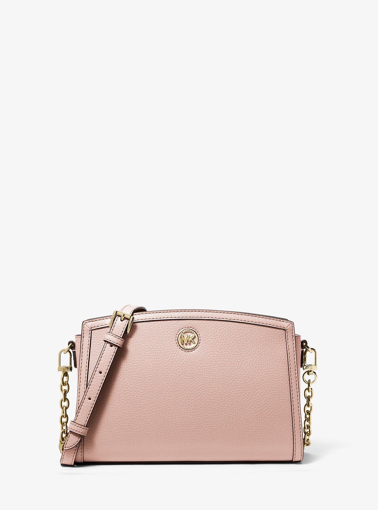 Chantal Large Pebbled Leather Crossbody Bag Designer Handbag Fashion Shoulder Bag