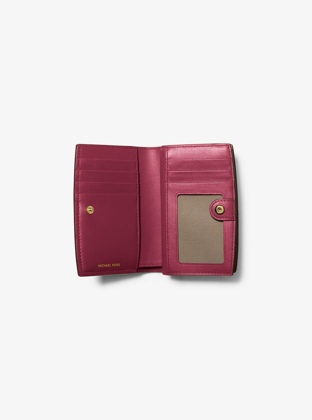 Bryant Medium Pebbled Leather Wallet Designer Wallet Card Holder