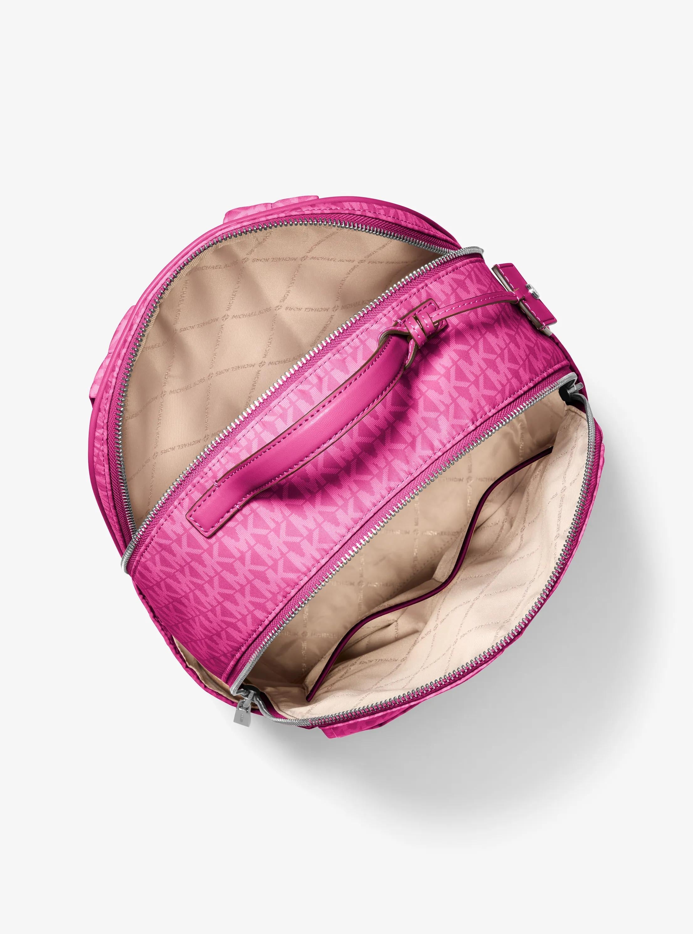 Sable Large Printed Signature Logo Backpack Designer Handbag Fashion Shoulder Bag