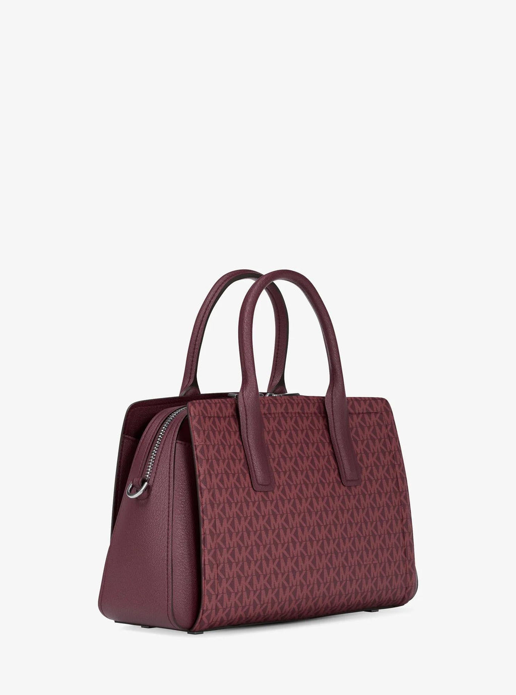 Laila Medium Signature Logo Satchel Designer Handbag Fashion Shoulder Bag