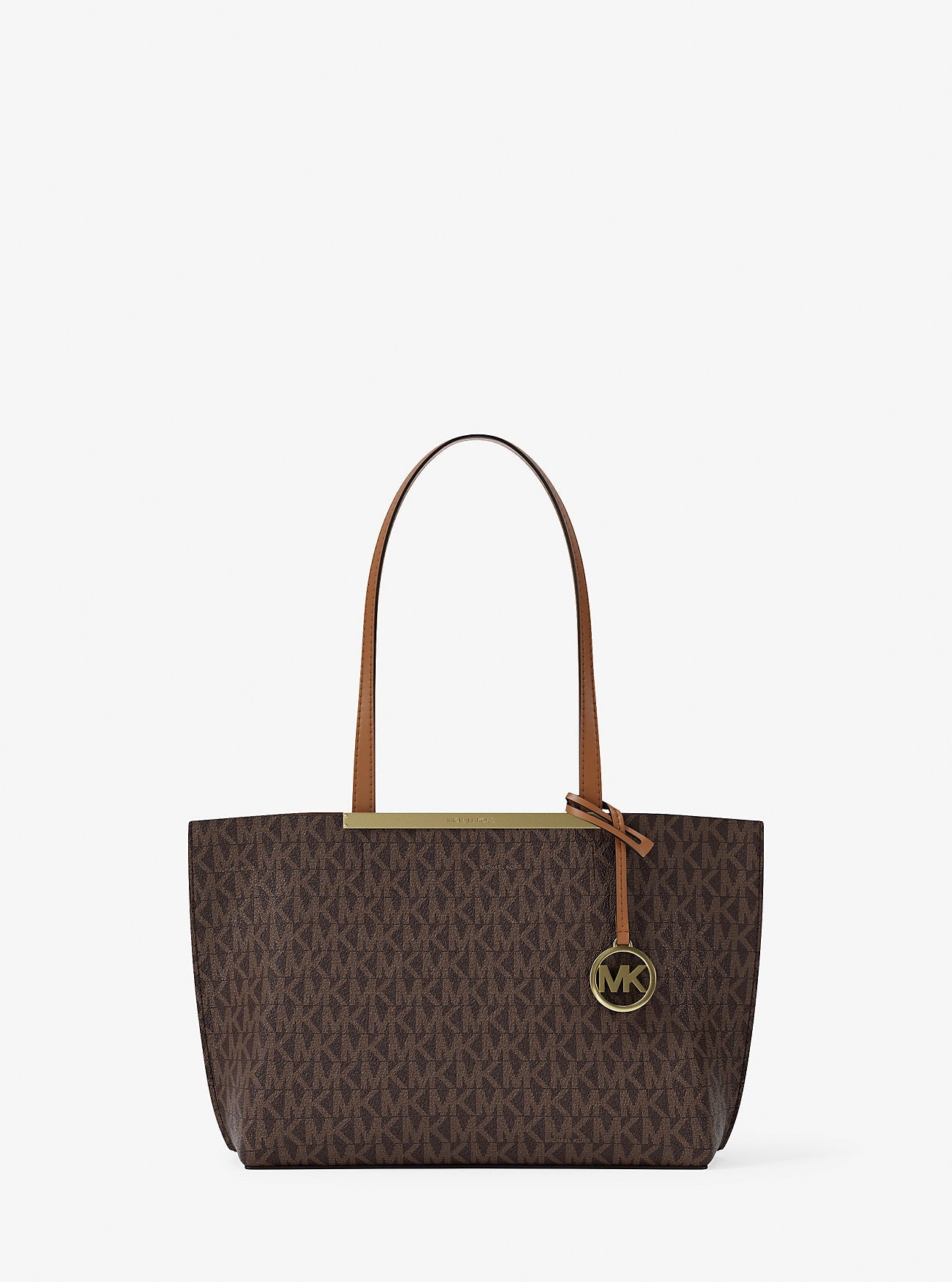 Evelyn Small Signature Logo Tote Bag Designer Handbag Fashion Shoulder Bag