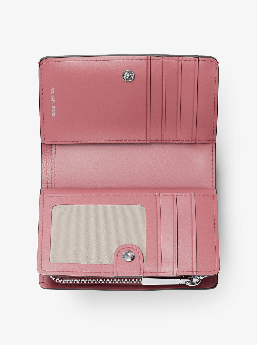 Bryant Medium Pebbled Leather Wallet Designer Wallet Card Holder