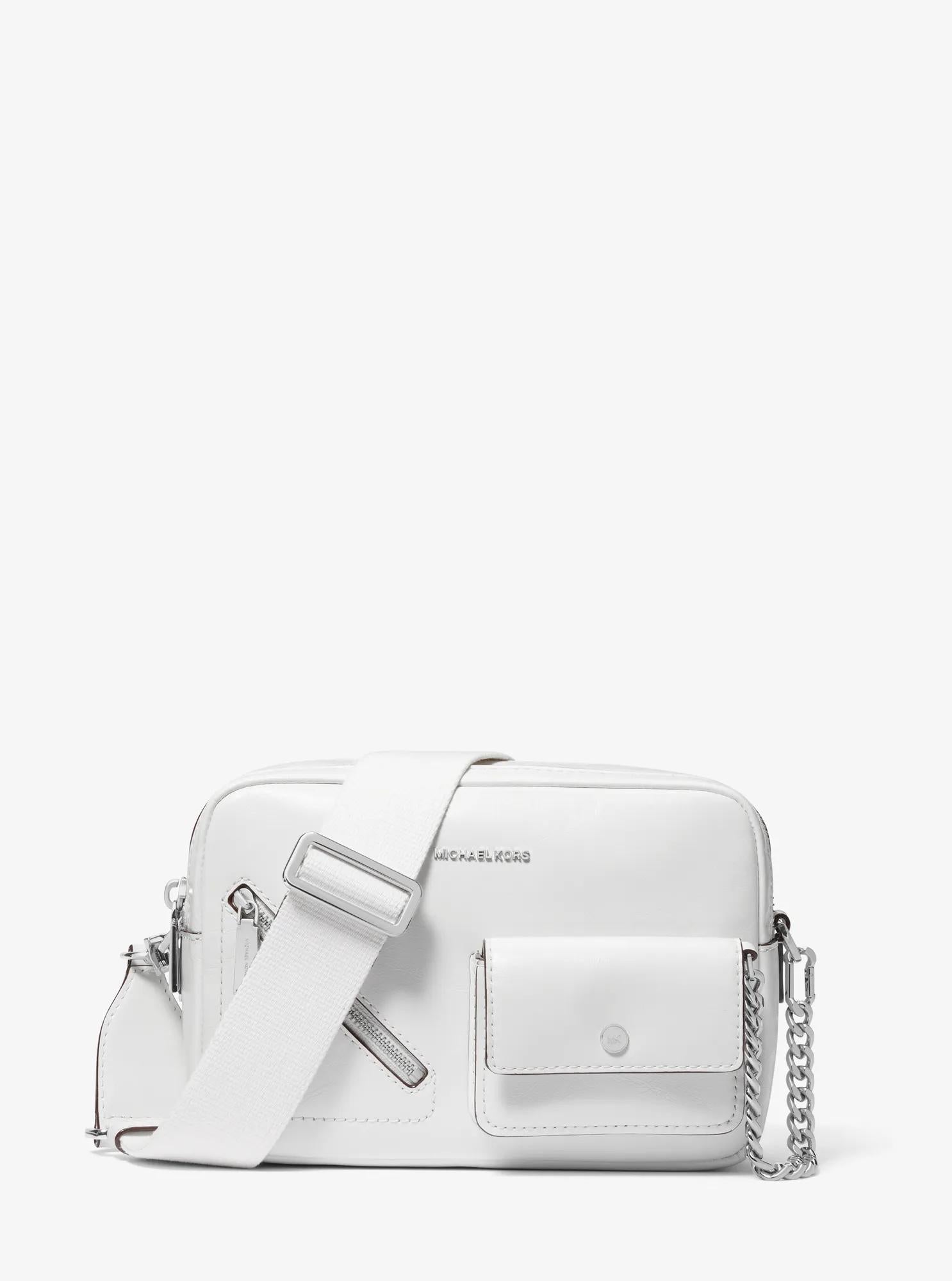 Bryant Medium Leather Camera Crossbody Bag With Card Case Designer Handbag Fashion Shoulder Bag