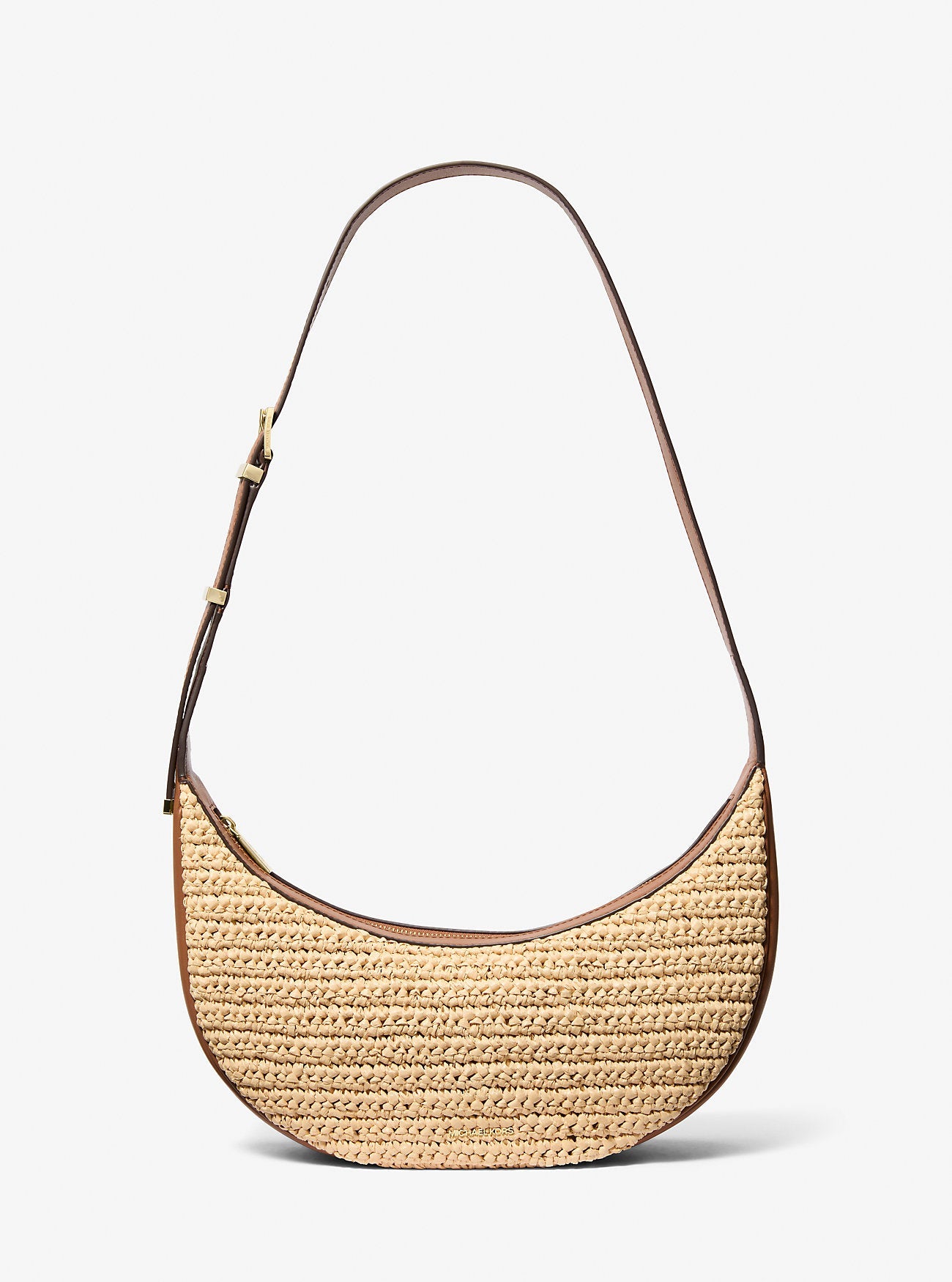 Avra Medium Hand-Crocheted and Leather Crossbody Bag Designer Handbag Fashion Shoulder Bag