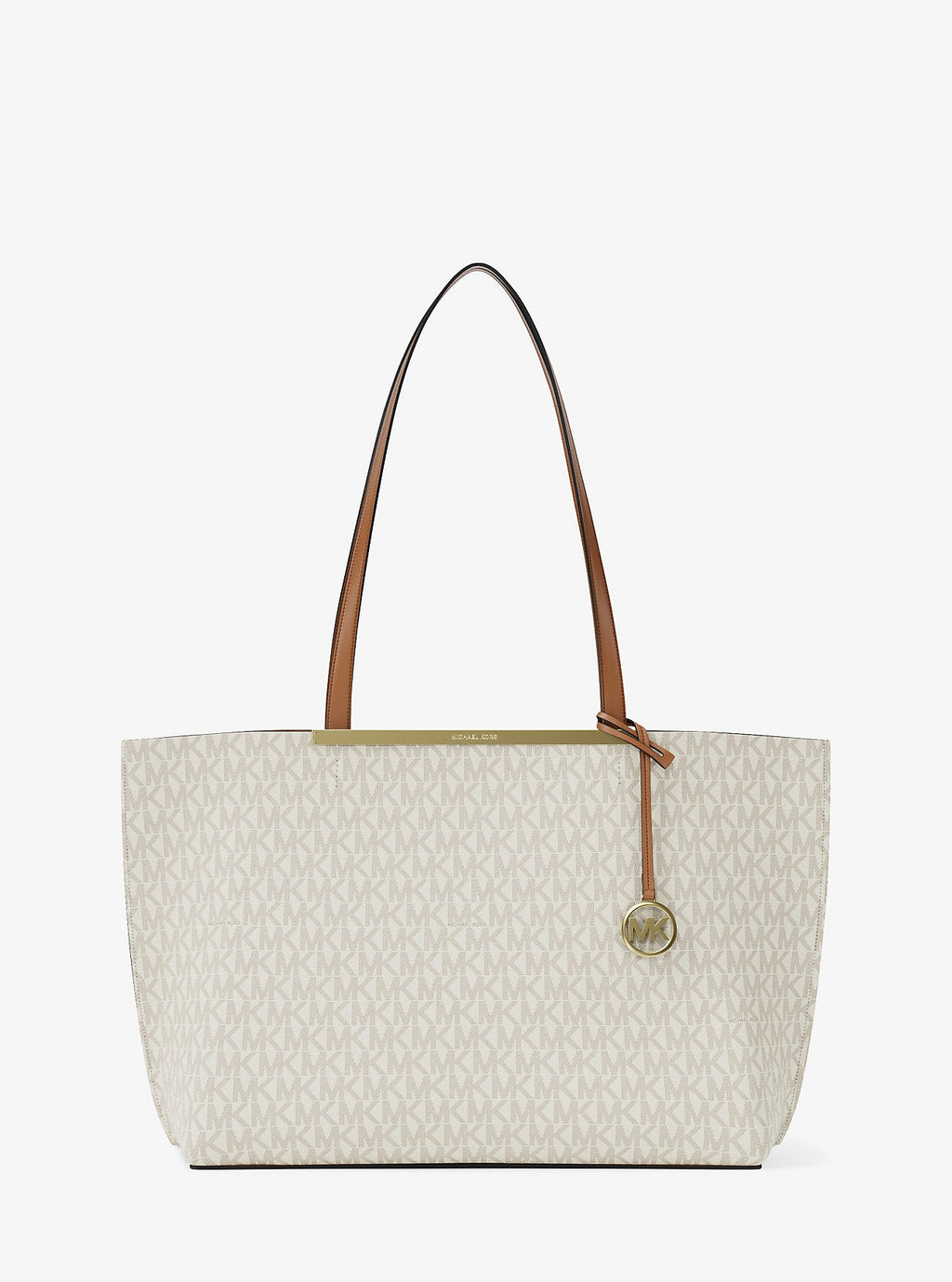 Evelyn Large Signature Logo Tote Bag Designer Handbag Fashion Shoulder Bag