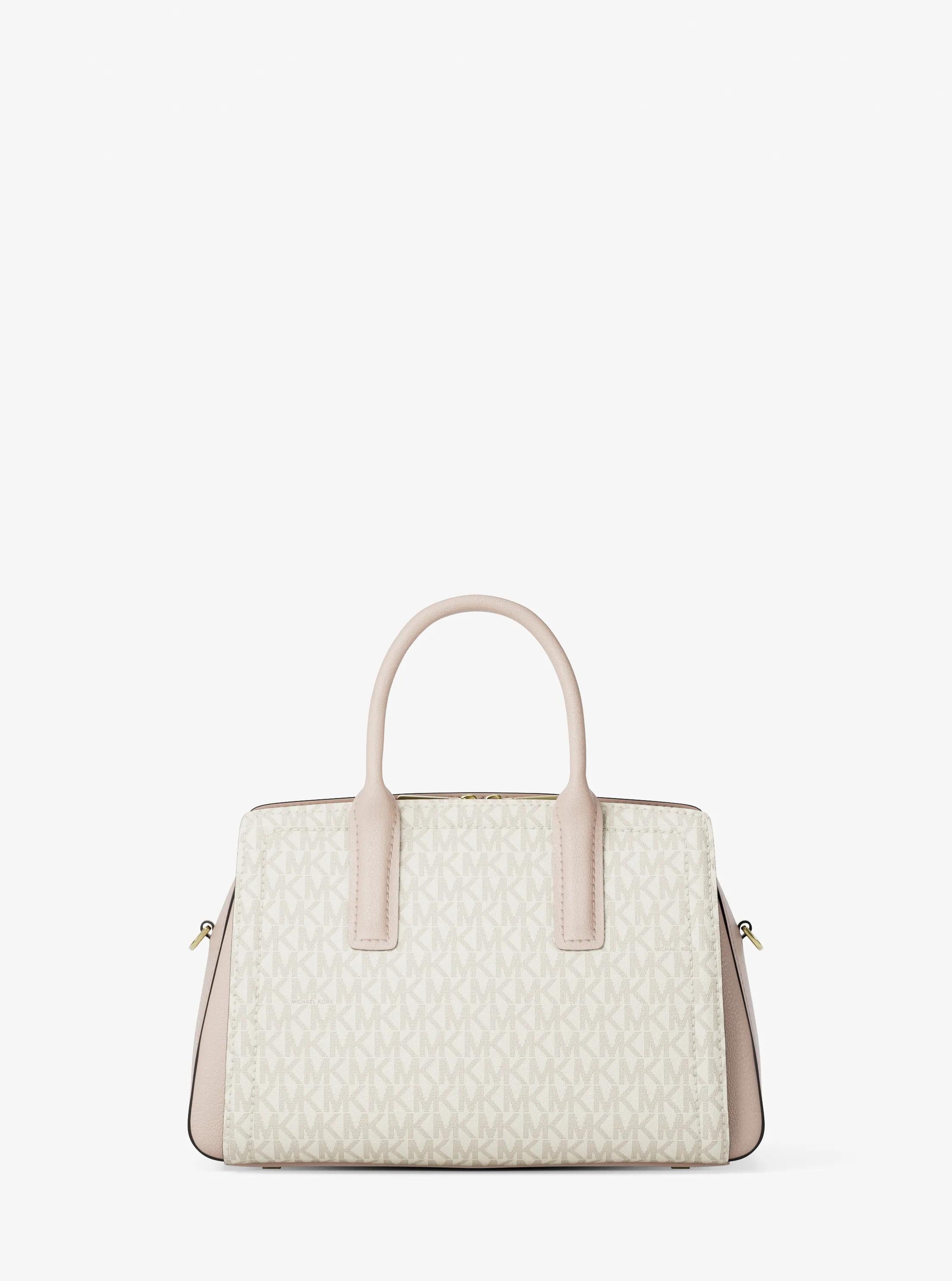 Laila Small Signature Logo Satchel Designer Handbag Fashion Shoulder Bag