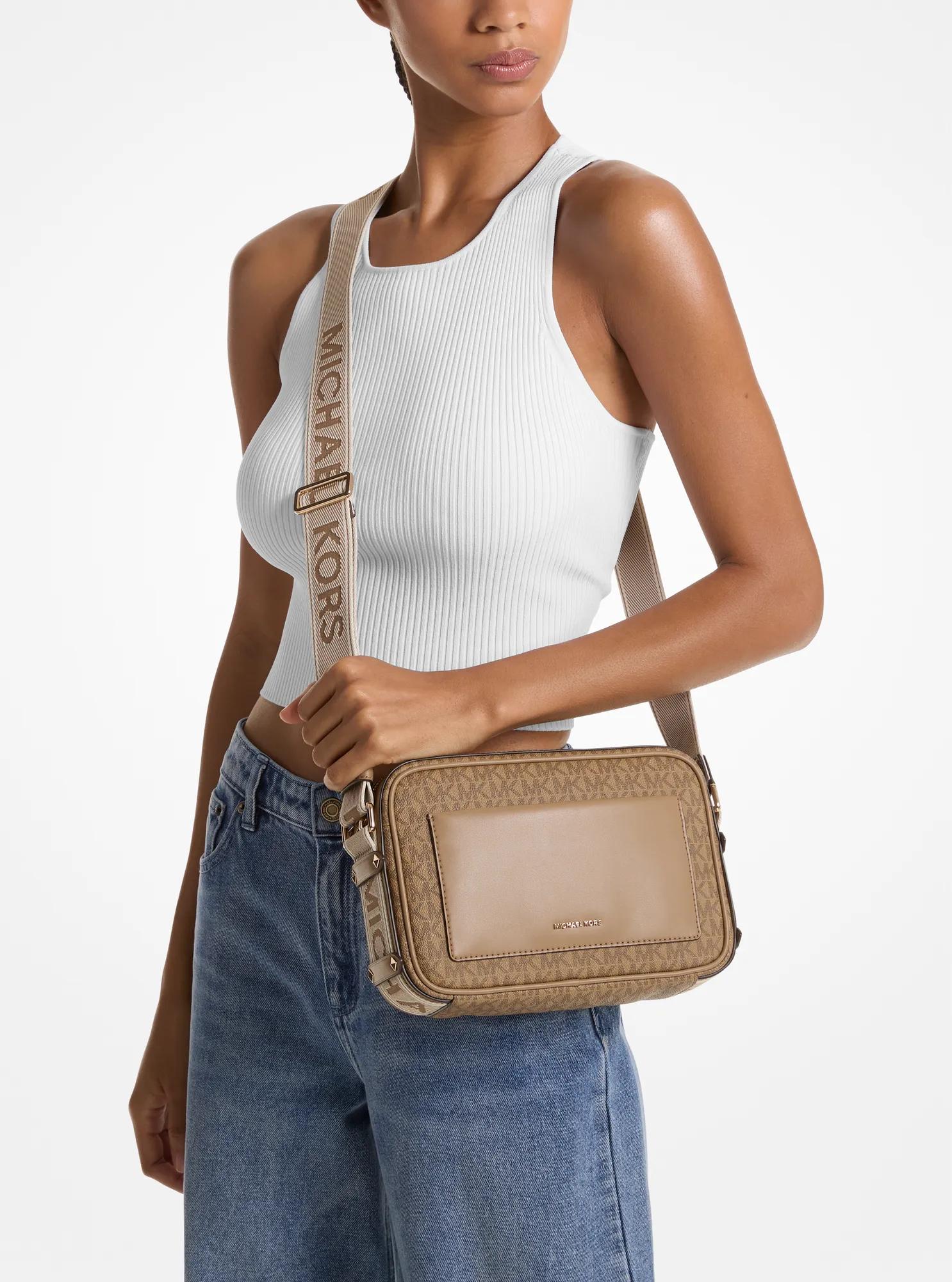 Maeve Large Signature Logo Crossbody Bag Designer Handbag Fashion Shoulder Bag